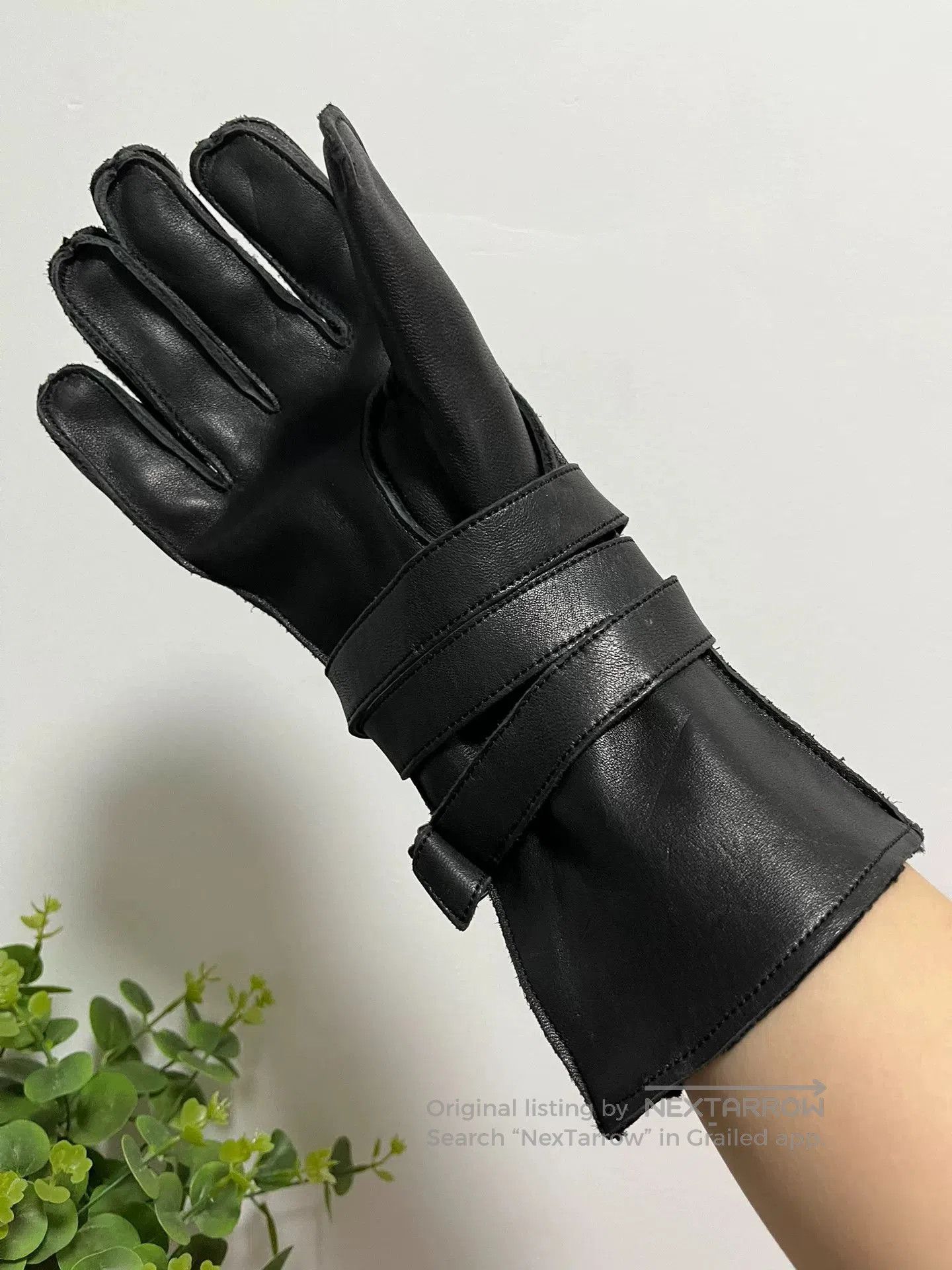 Yohji Yamamoto Yohji Yamamoto Y's Horse Leather Gloves. Size ONE SIZE - 6 Thumbnail
