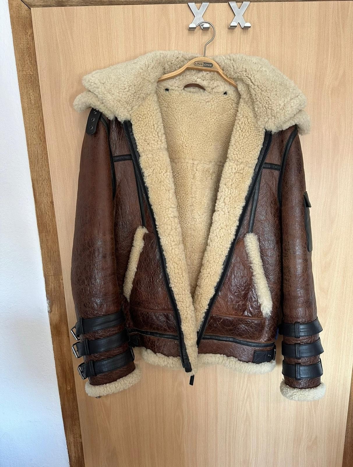 Boda Skins Boda Skins Luxury Shearling Leatherjacket Size L | Grailed