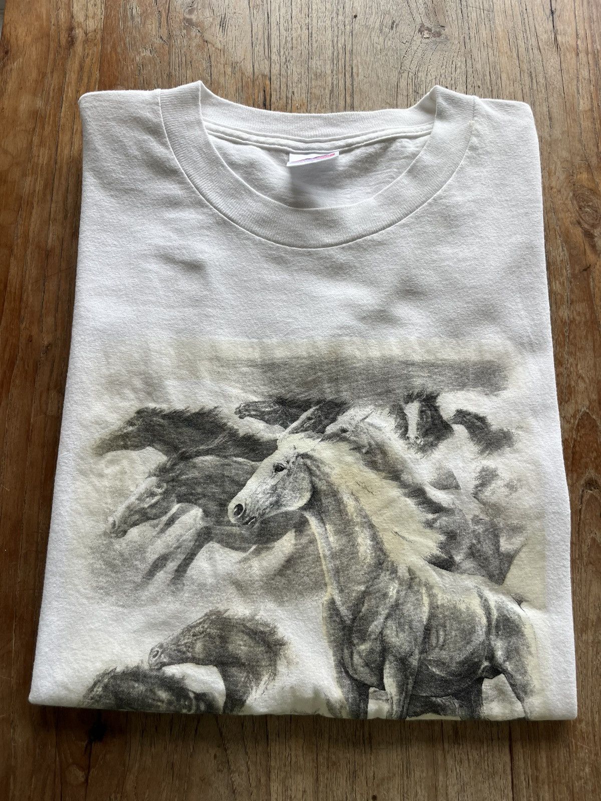 Vintage Vintage Horses SUN ACTIVE Tshirt Size US L / EU 52-54 / 3 - 1 Thumbnail