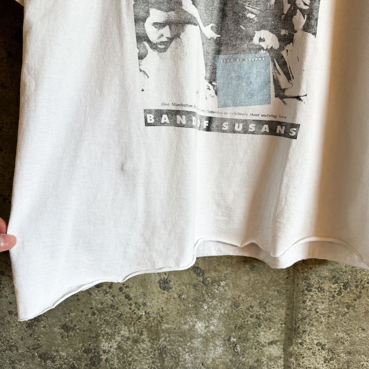 Vintage 90’s THRASHED BAND OF SUSANS Hope Against Hope Cropped Shirt Size US XL / EU 56 / 4 - 3 Thumbnail