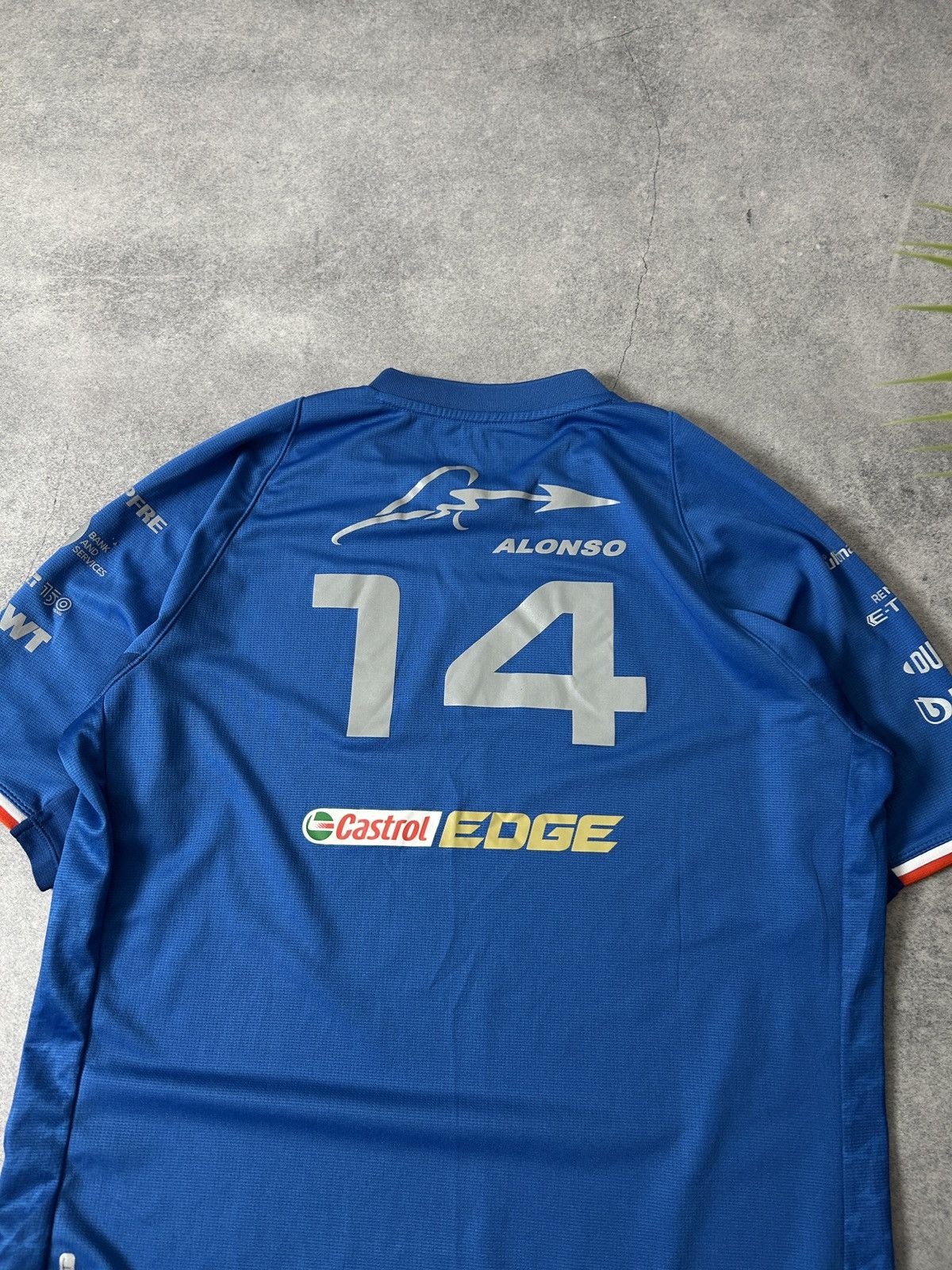Formula 1 Kappa Formula 1 Alpine big logo jersey blue mens Size US XL / EU 56 / 4 - 4 Thumbnail