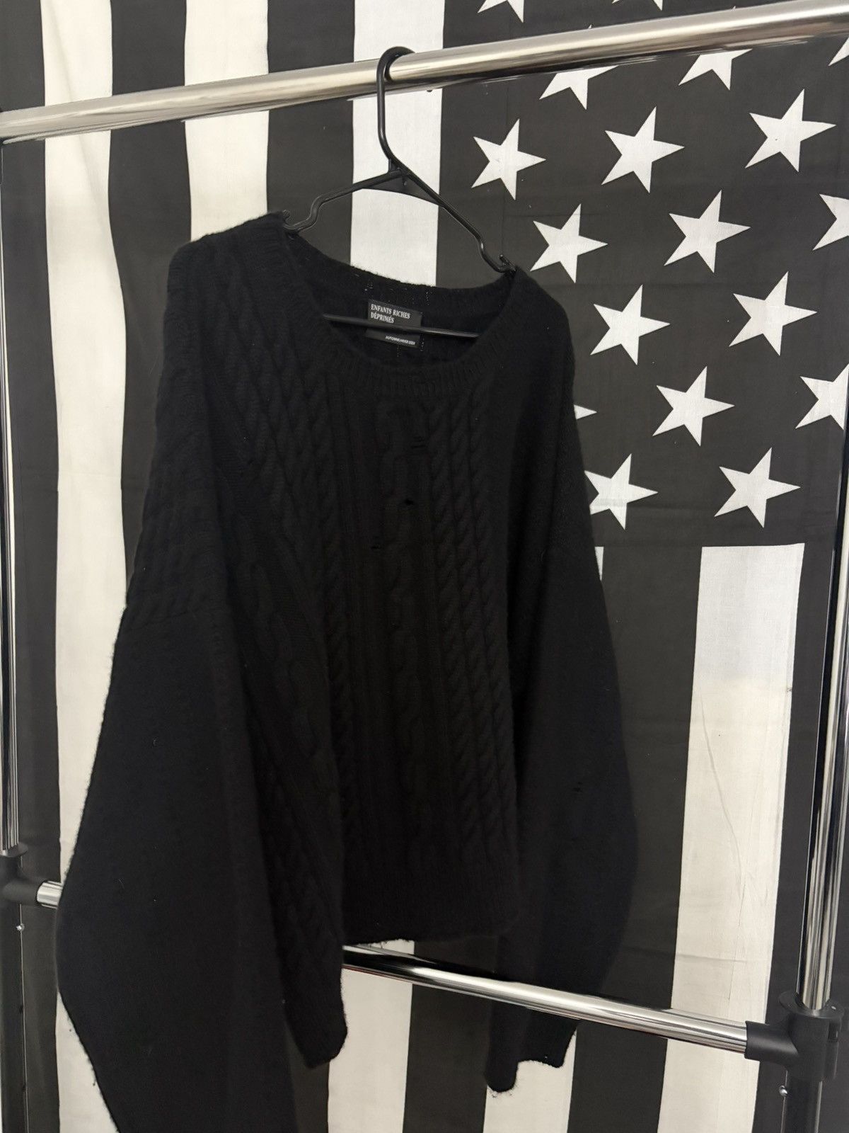 Enfants Riches Deprimes × Loro Piana ERD OVERSIZED CABLE SWEATER Size US L / EU 52-54 / 3 - 2 Thumbnail