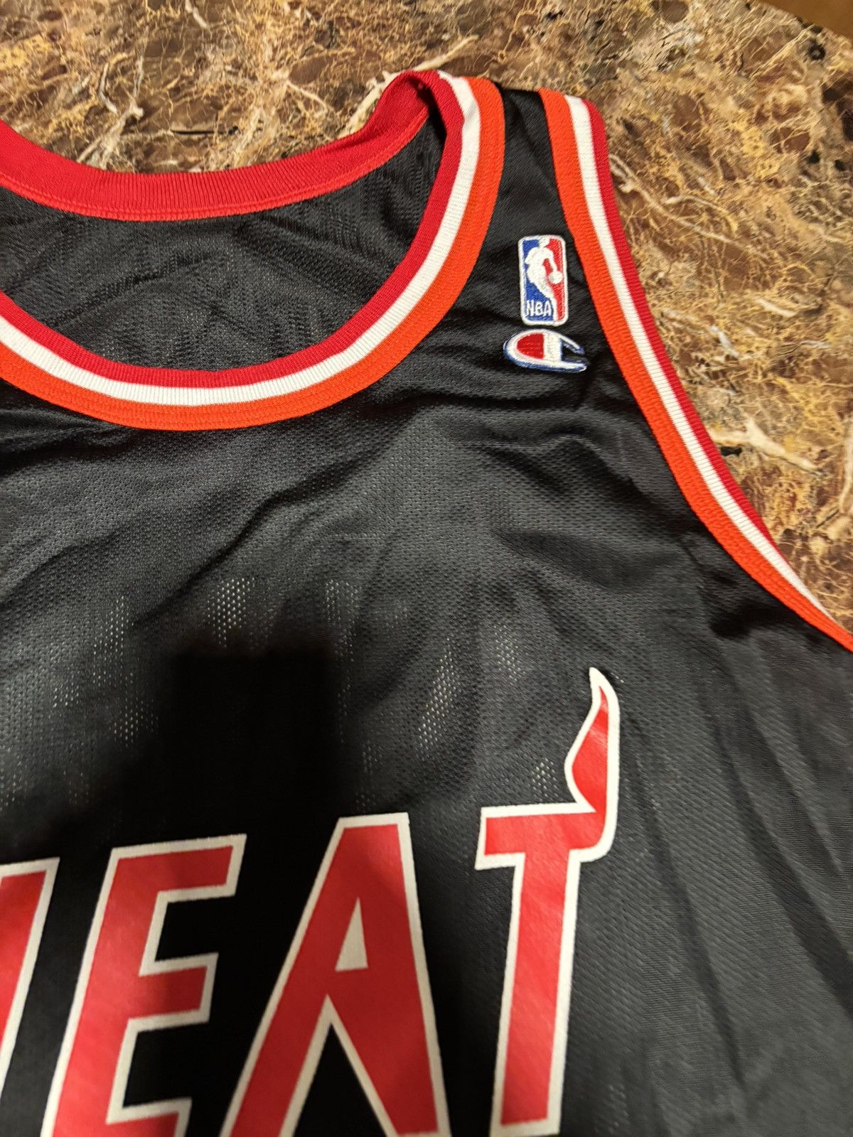 Champion Vintage Miami Heat Basketball Jersey Champion Size US M / EU 48-50 / 2 - 3 Thumbnail