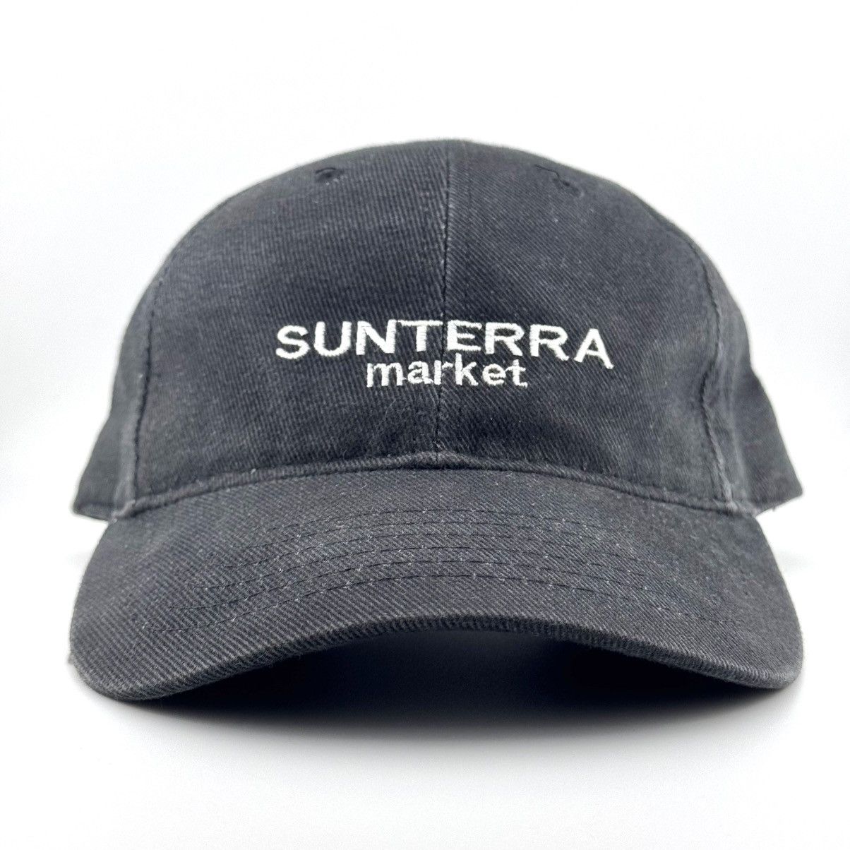 Vintage Sunterra Market Embroidered Logo Cap Black Washed CA Merch Size ONE SIZE - 2 Thumbnail