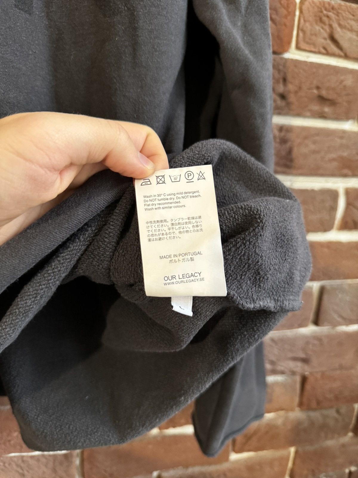 Acne Studios Our Legacy AW15 Crewneck Black Rare Casual 50 Large Hype Size US L / EU 52-54 / 3 - 9 Thumbnail