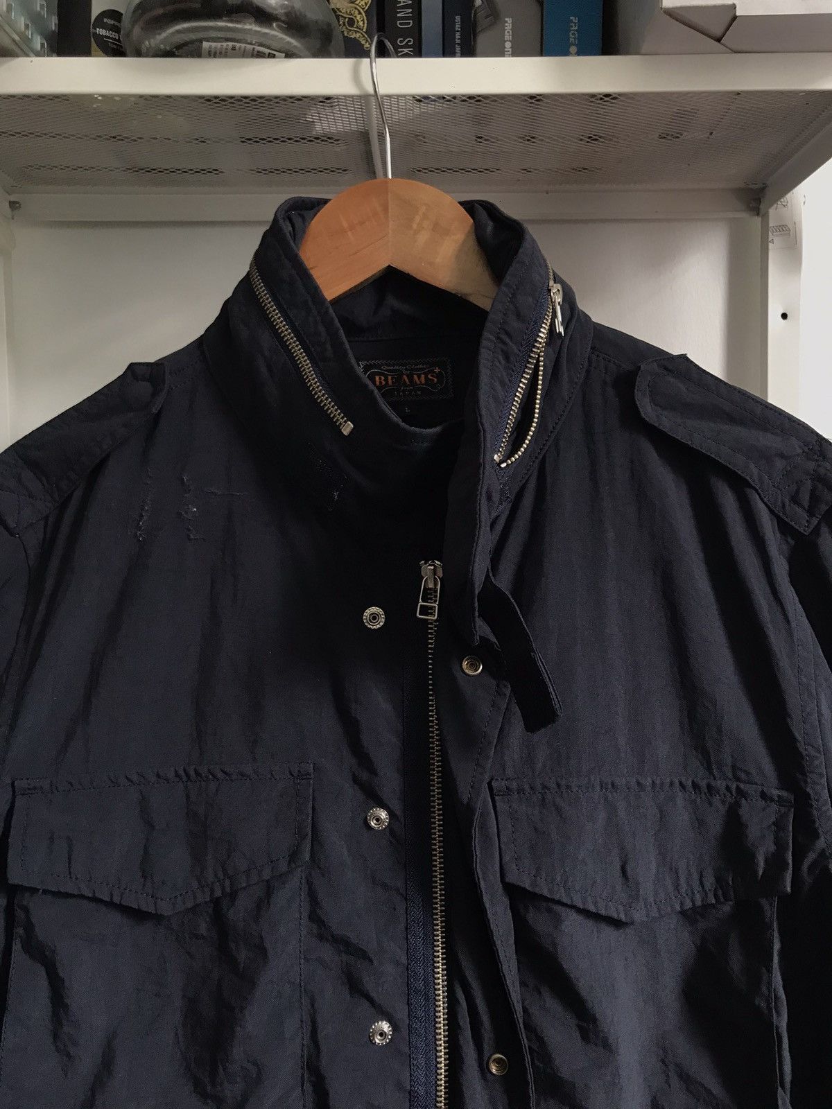 Beams Plus × Japanese Brand × Vintage VINTAGE BEAMS Heart Parkas Jacket Size US L / EU 52-54 / 3 - 7 Thumbnail
