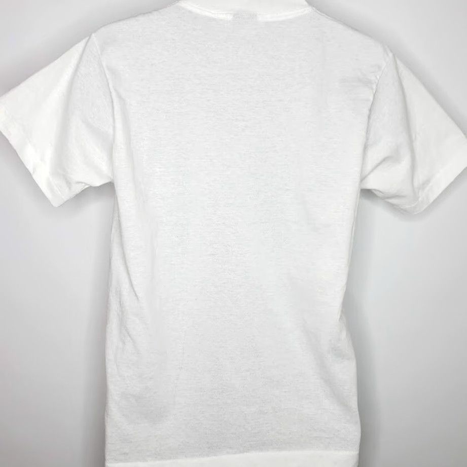 Fruit Of The Loom VINTAGE Emu Man T Shirt Mens Size Medium Outback Australia Emu Oil Made In USA Fruit of the Loom White Crew Neck Short Sleeve 1980s USA Mens T-Shirt Size US M / EU 48-50 / 2 - 5 Thumbnail