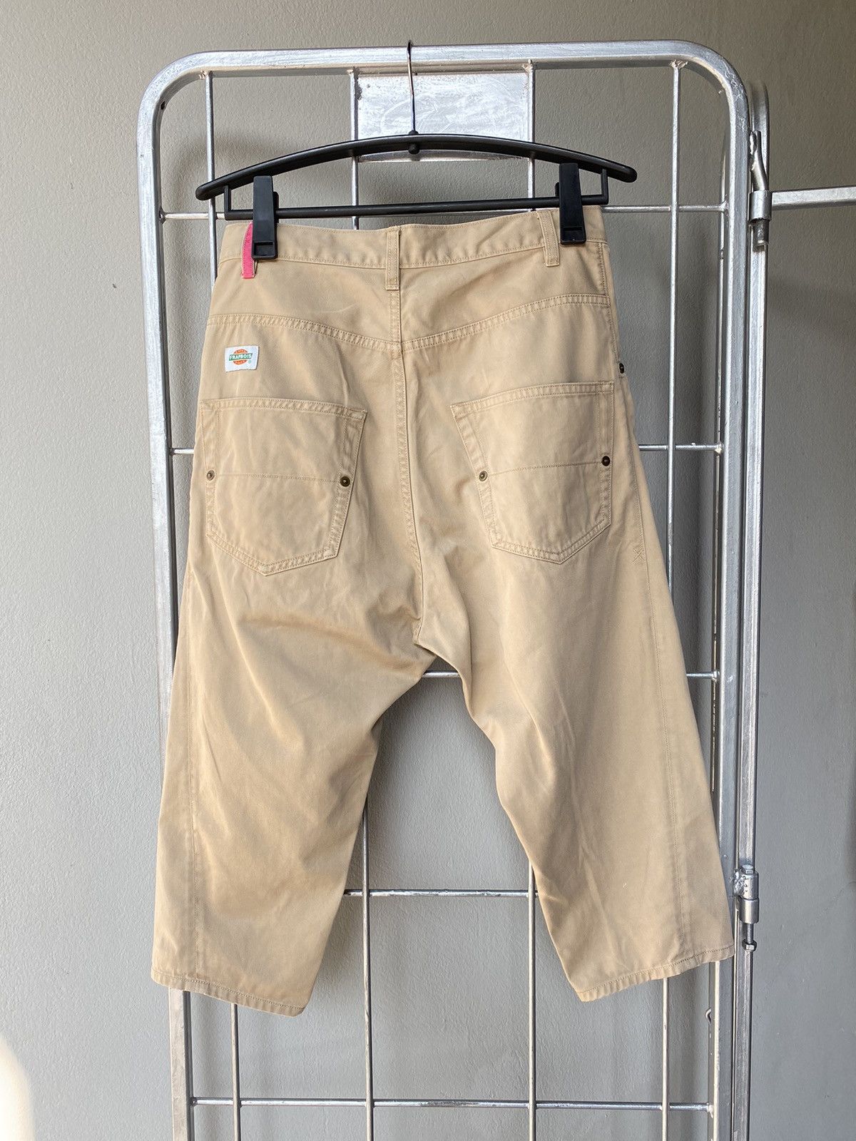 image of Frapbois Frabois 3/4 Beige Monkey Pants in Brown, Women's (Size 29)