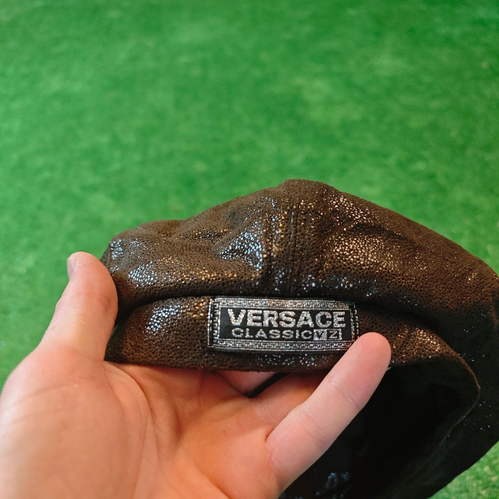 Versace Vintage Versace Classic beret hat brown glow 90s drip Size ONE SIZE - 4 Thumbnail
