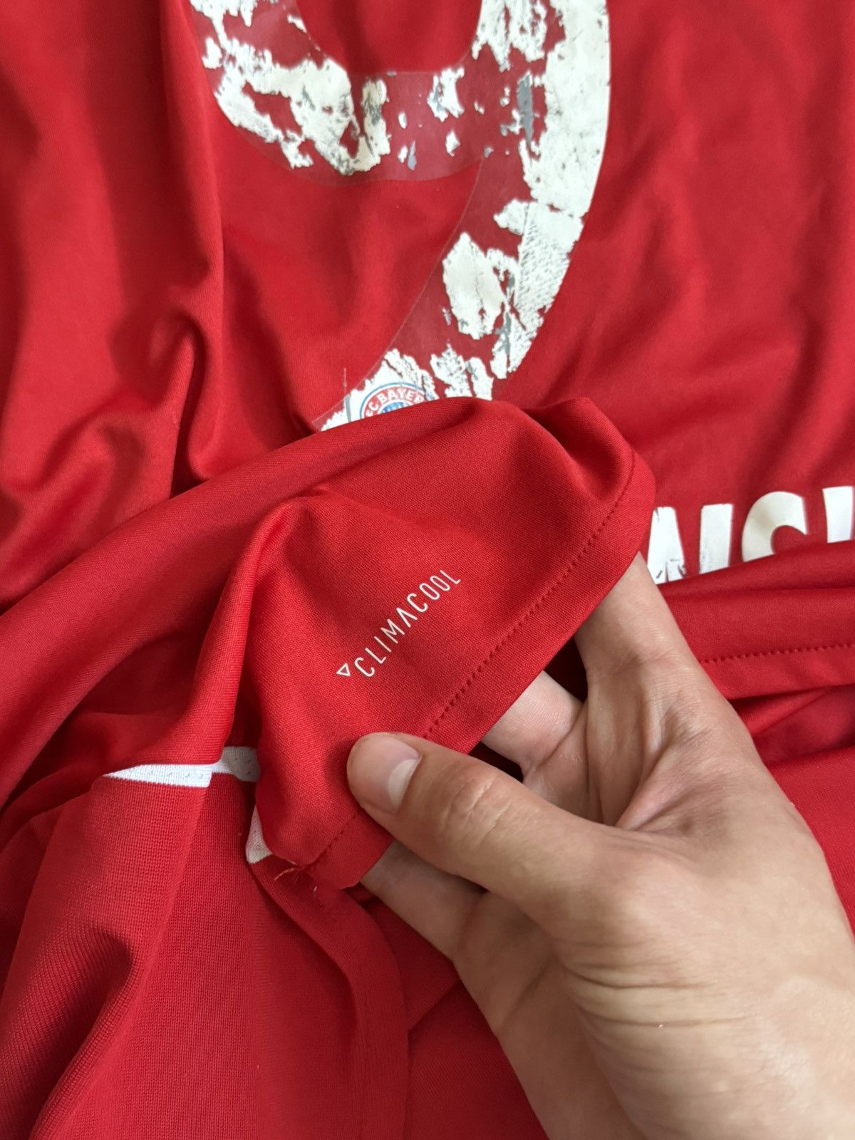 Adidas × Vintage Vintage Adidas Bayern Munchen FC Lewandowski Size US L / EU 52-54 / 3 - 13 Thumbnail