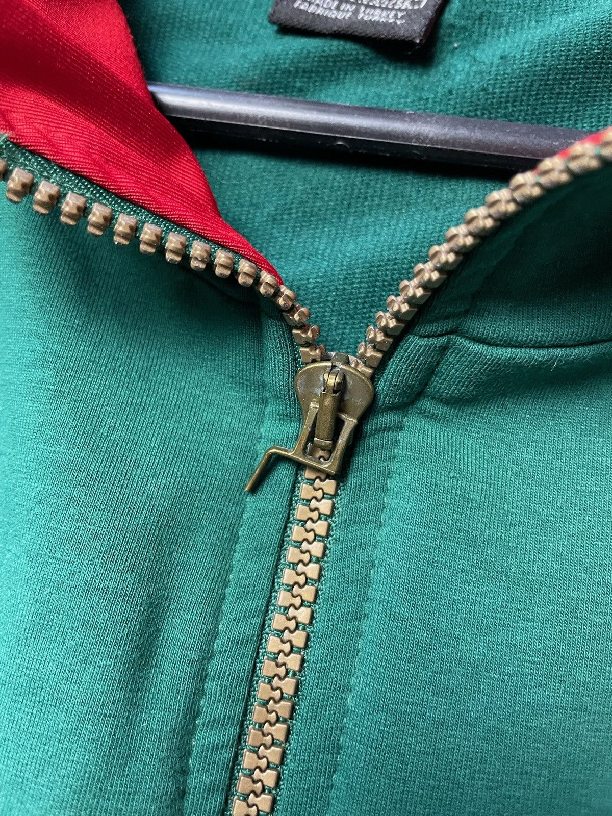 Vintage Vintage Nike track jacket green size XL rare logo Size US XL / EU 56 / 4 - 4 Thumbnail