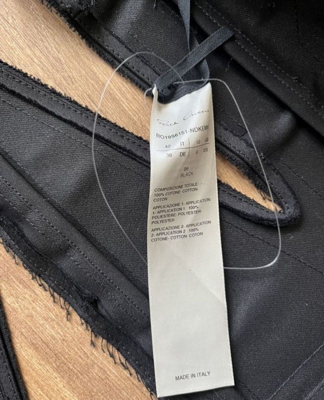 Rick Owens Rick Owens Babel S/S 2019 Runway Application Vest Jacket Size M / US 6-8 / IT 42-44 - 8 Thumbnail