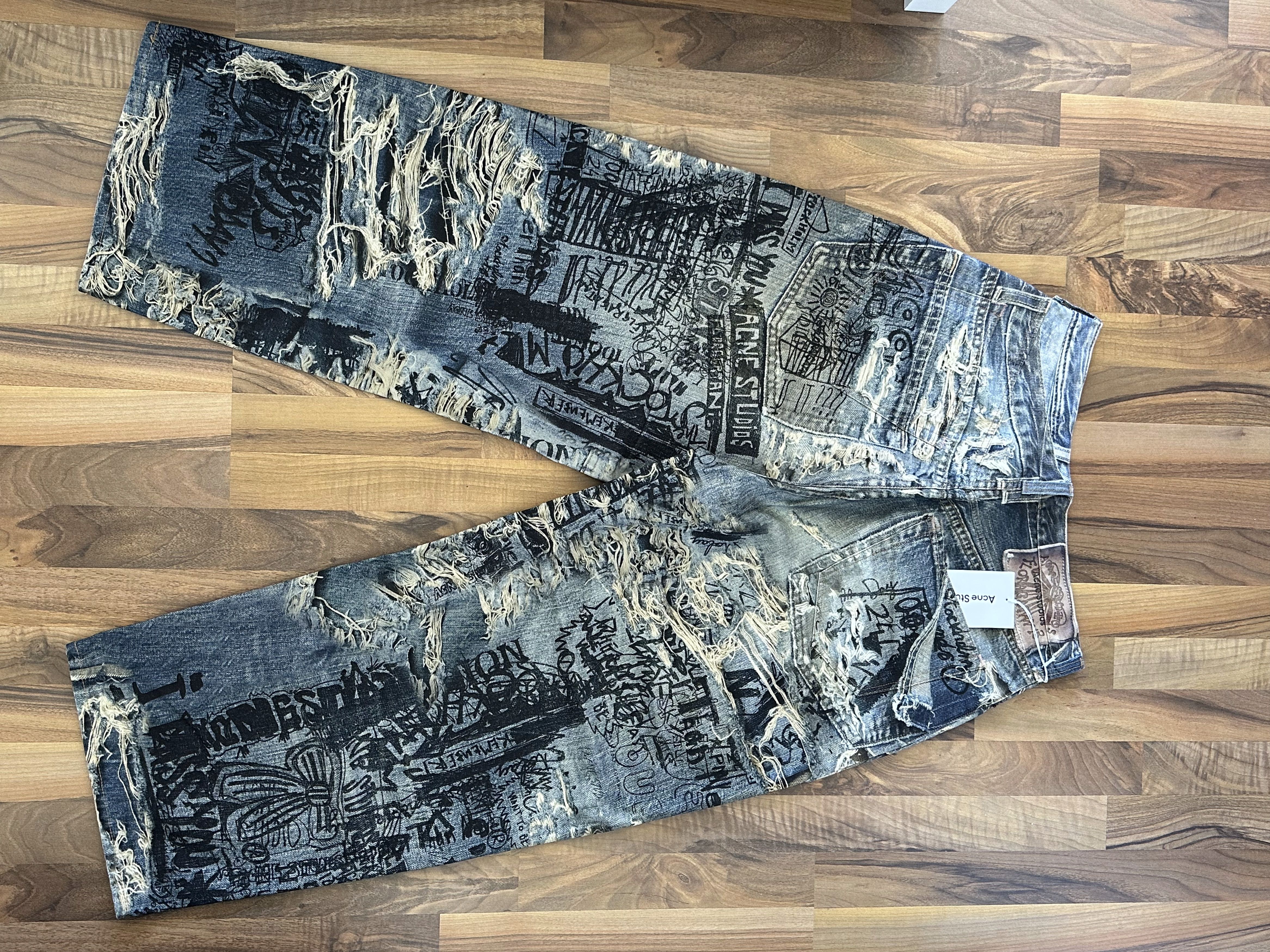 Acne Studios Super baggy fit jeans - 2023/Acne Studios Size US 34 / EU 50 - 4 Thumbnail