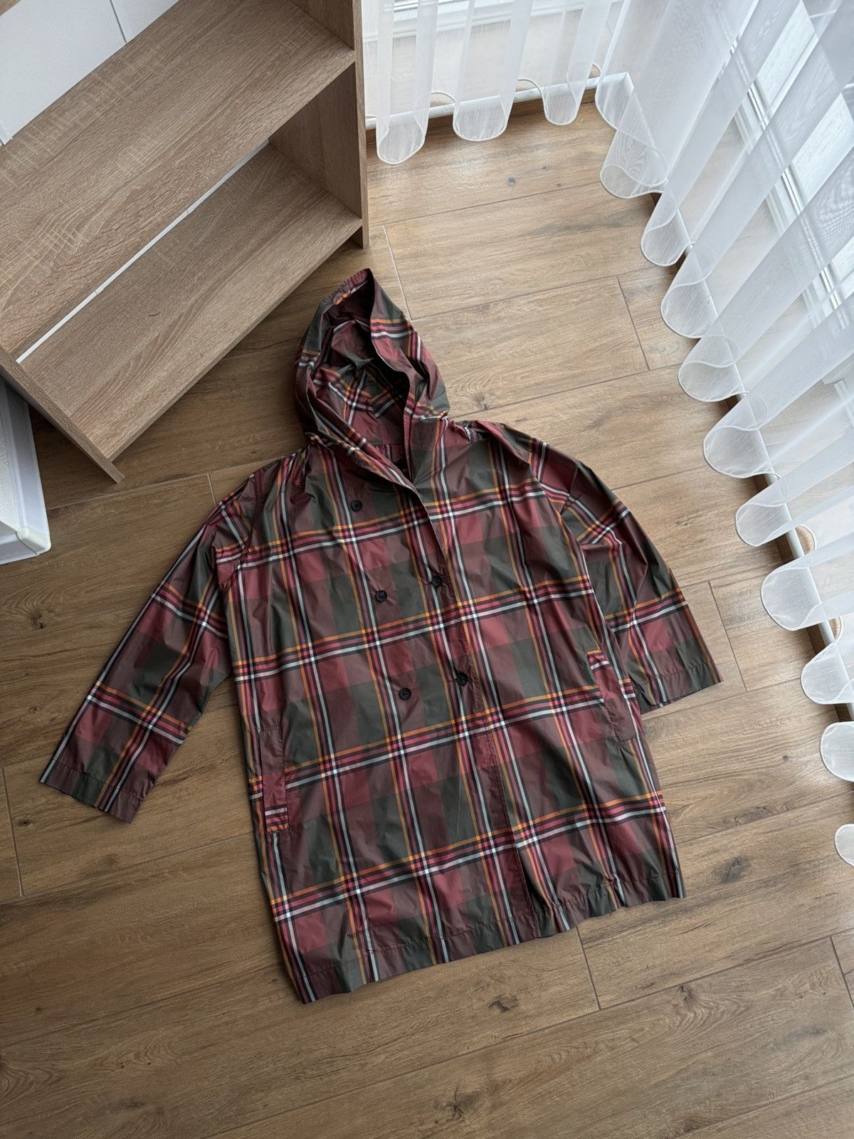 Japanese Brand × Vintage Vintage Raffauf Berlin Recycled Fibre Nylon Raincoat Size US M / EU 48-50 / 2 - 7 Thumbnail