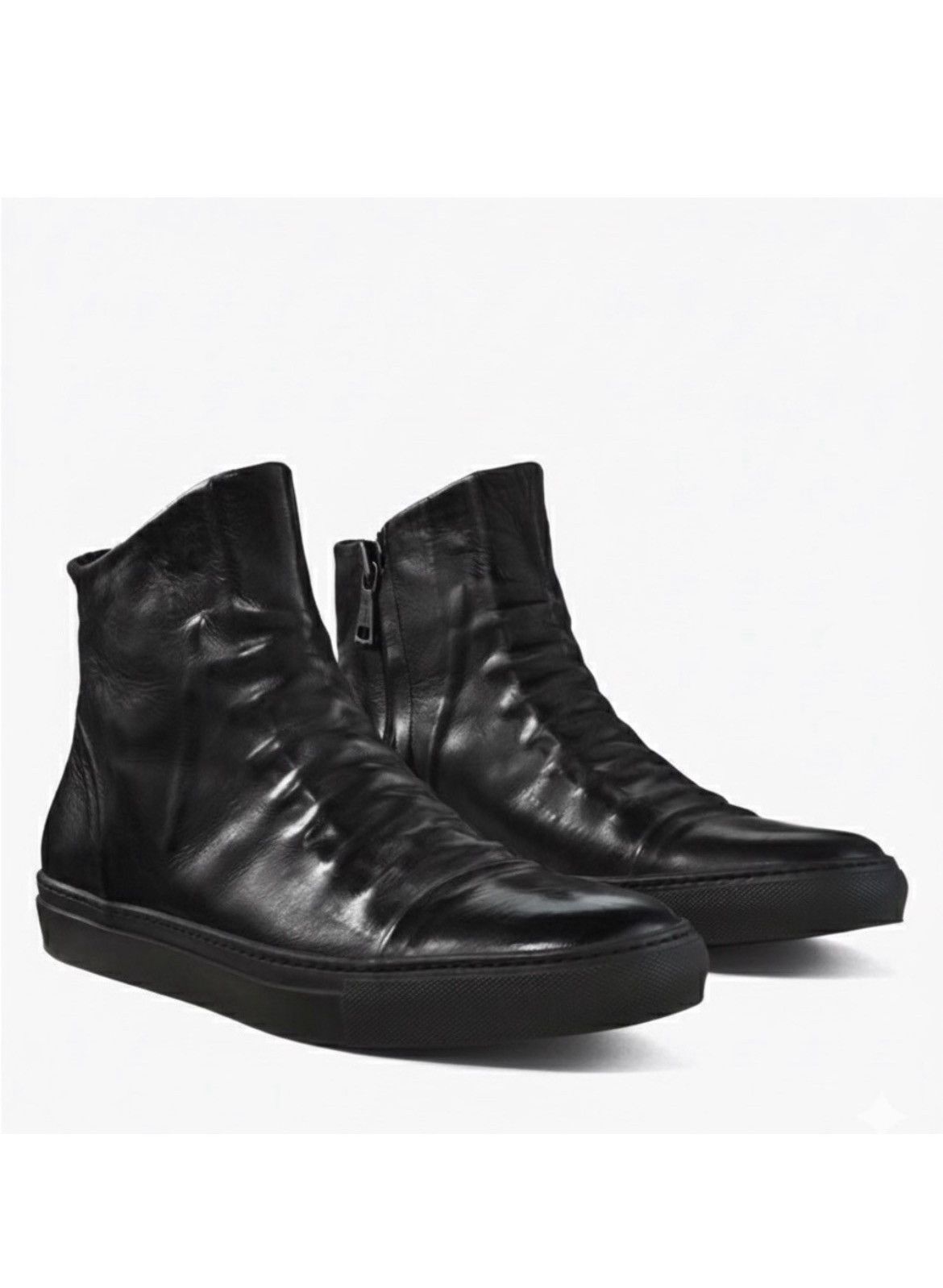 John Varvatos Reed Ghosted High Top Sneaker USA 9.5 42.5 EU Size US 9.5 / EU 42-43 - 1 Thumbnail