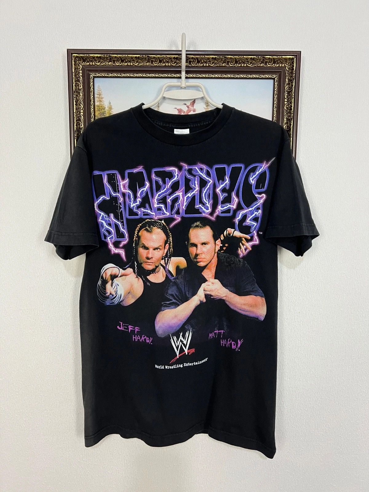 Vintage Vintage Hardys WWE Wrestling Shirt Jersey Tee WWF Rare Hype Size US M / EU 48-50 / 2 - 1 Thumbnail