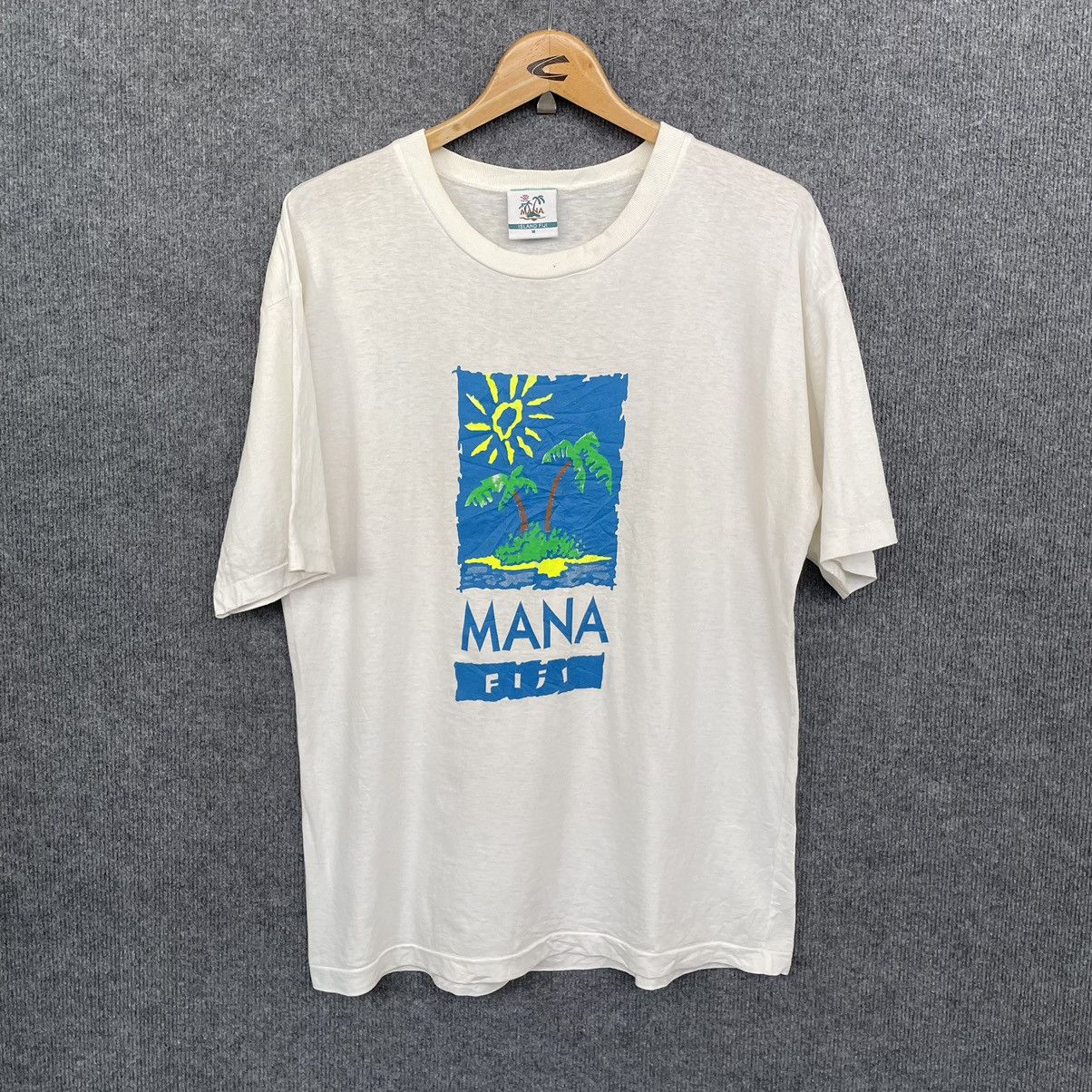 Vintage Vintage 1990s Mana Fiji Island T Shirt Size US M / EU 48-50 / 2 - 1 Thumbnail