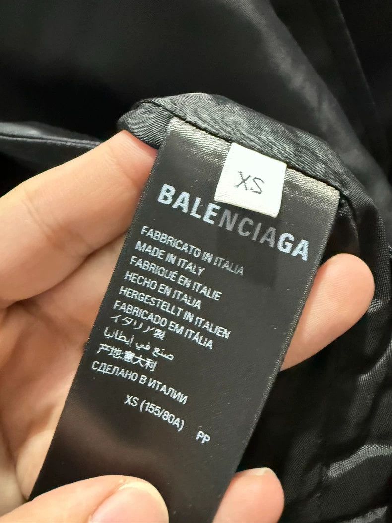 Balenciaga Balenciaga 24ss Front and Back Embroidered Bomber Jacket, Size US XS / EU 42 / 0 - 5 Thumbnail