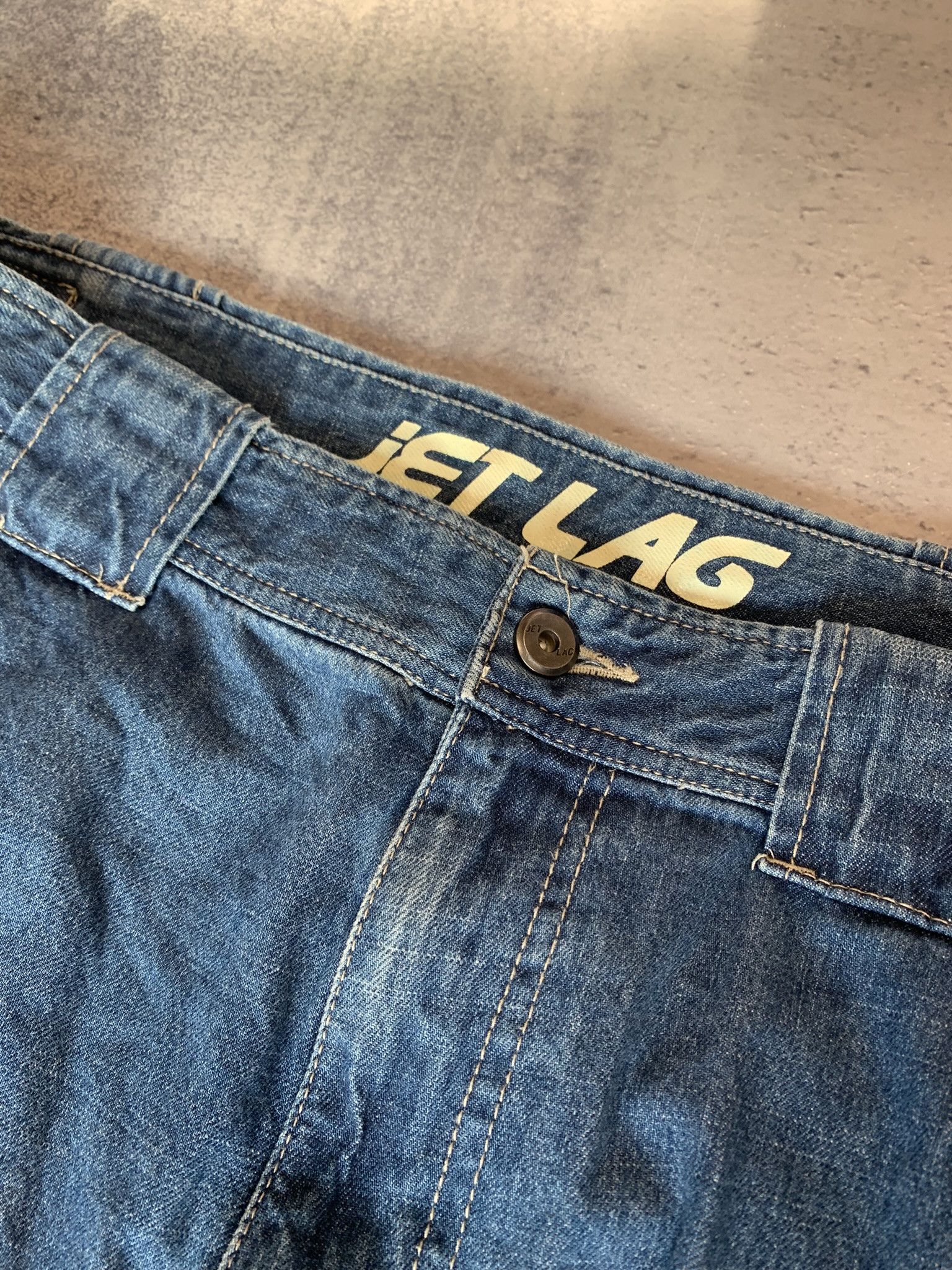 Jet Lag Vintage Y2K Jet Lag NYC Baggy Rare Cargo Pants Size XL Size US 36 / EU 52 - 4 Thumbnail