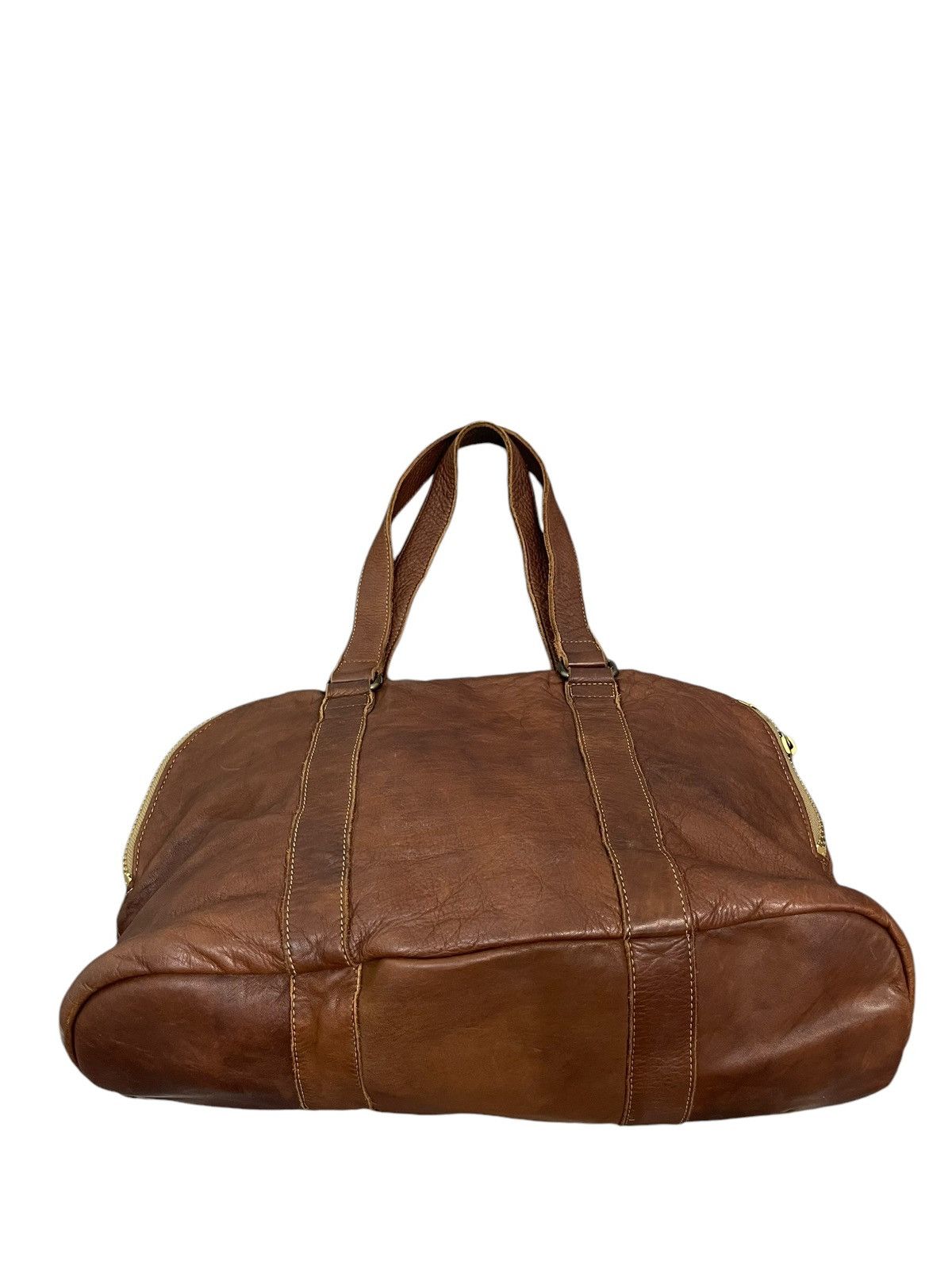 Genuine Leather Full Leather Patina B&Y United Arrows Tote Shoulder Bag 1🟩1 Size ONE SIZE - 7 Thumbnail