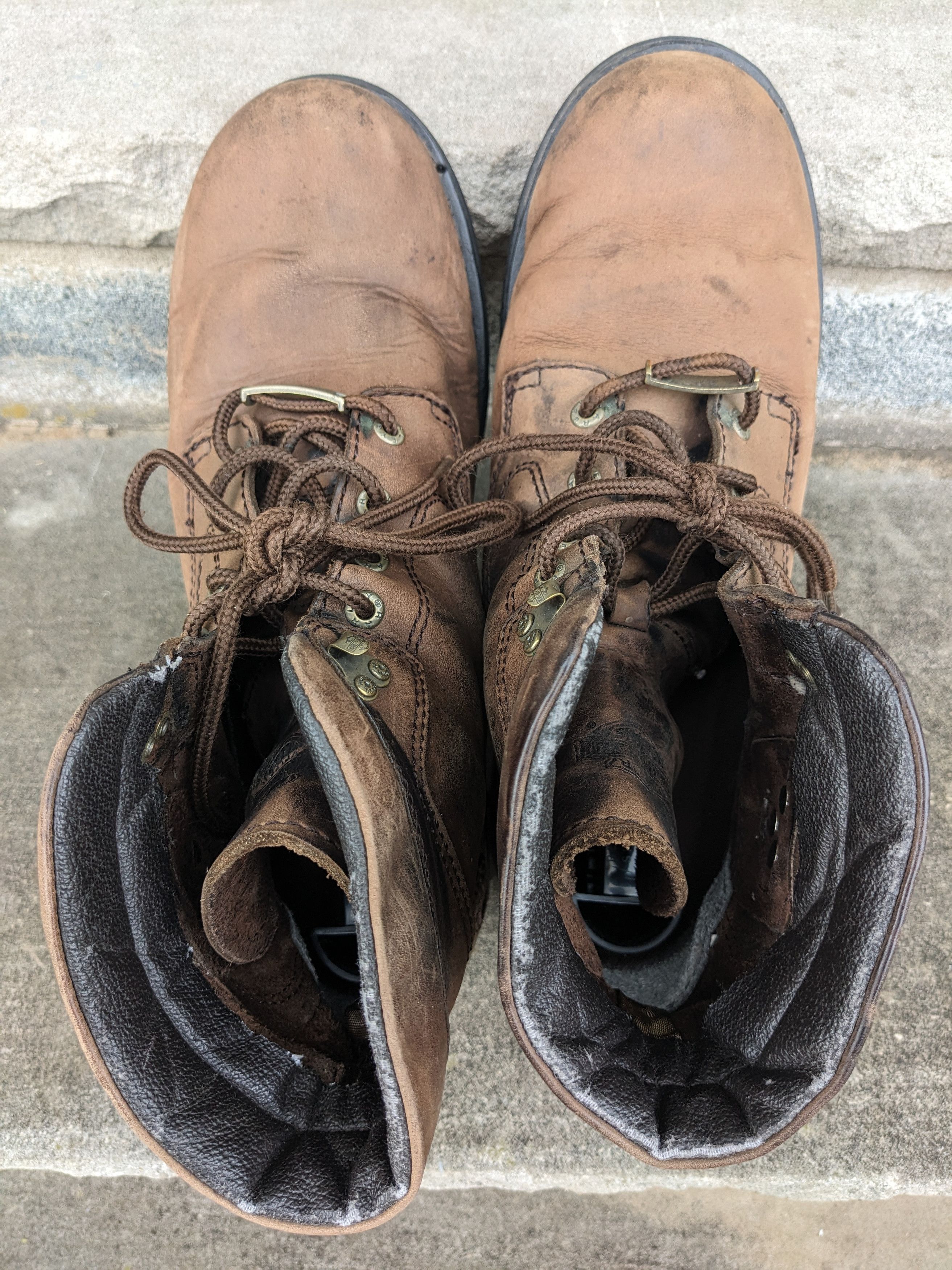 Designer × Harley Davidson Harley Davidson Motorcycle Lace Up Boots Men's 10.5 94174 Size US 10.5 / EU 43-44 - 5 Thumbnail