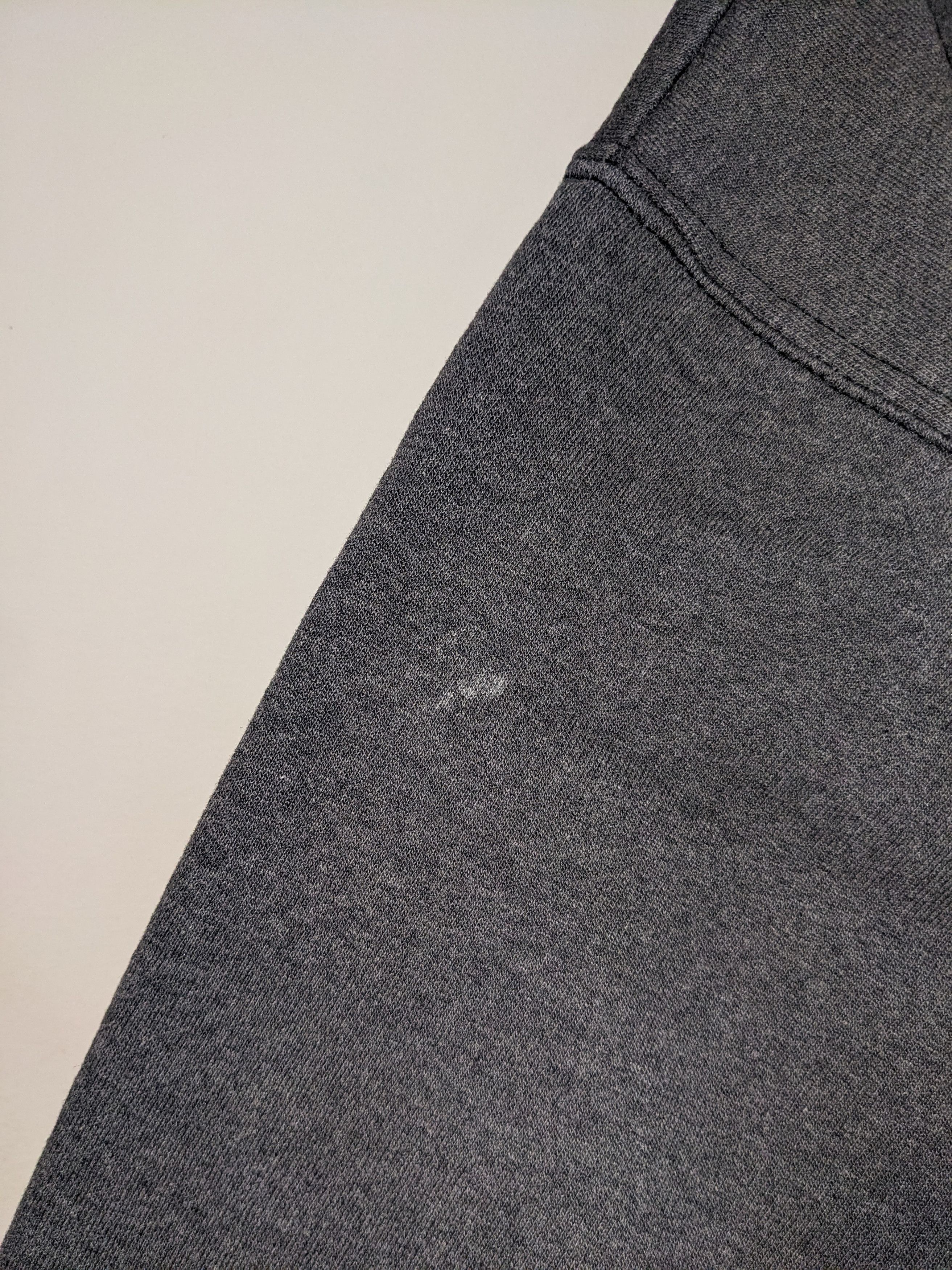 Hanes × Vintage Vintage 90s Hanes Blank Essential Medium Gray Sweatshirt Size US M / EU 48-50 / 2 - 7 Thumbnail