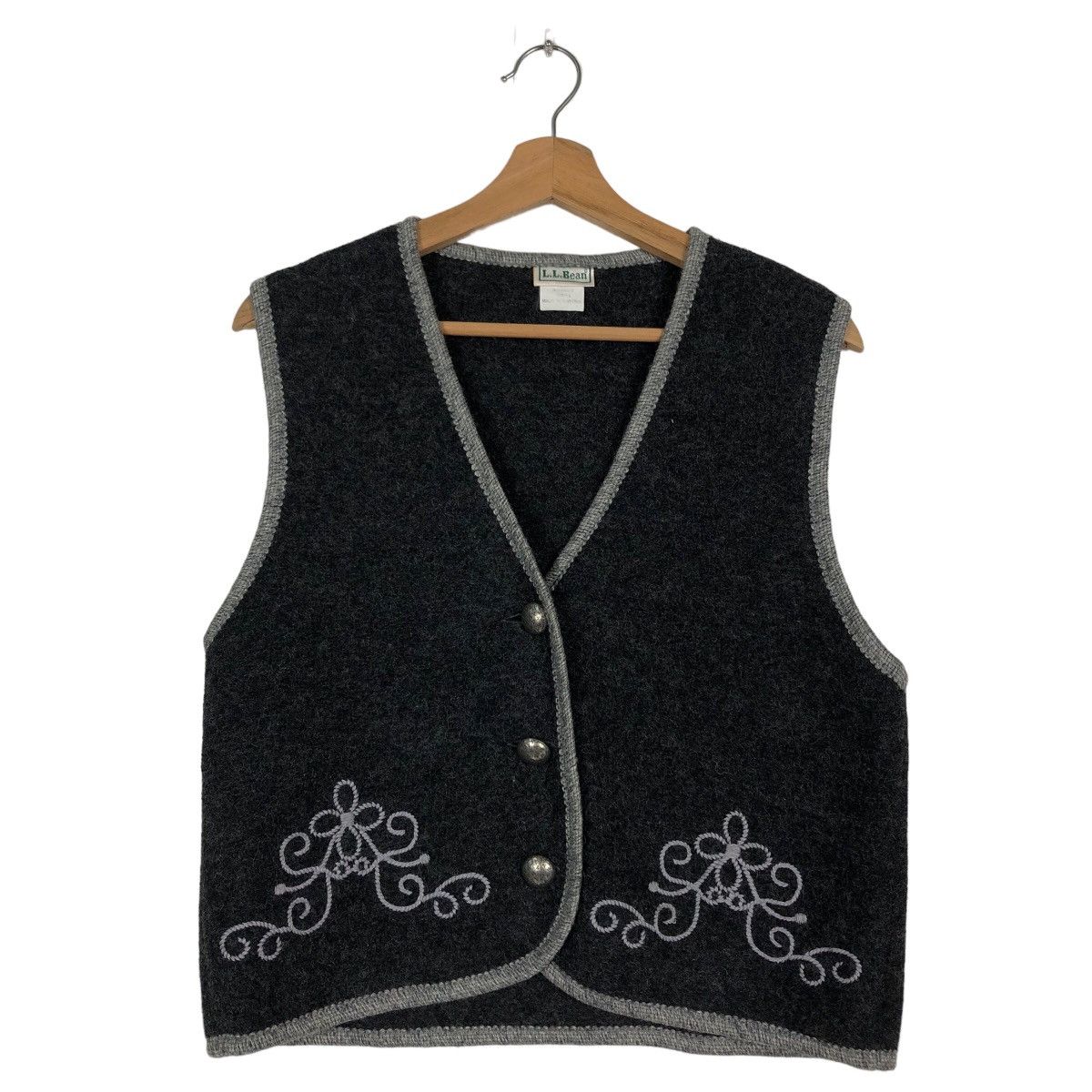 Japanese Brand 🔥Vintage Navajo Chimayo L.L.Bean USA Vest Size S / US 4 / IT 40 - 2 Thumbnail