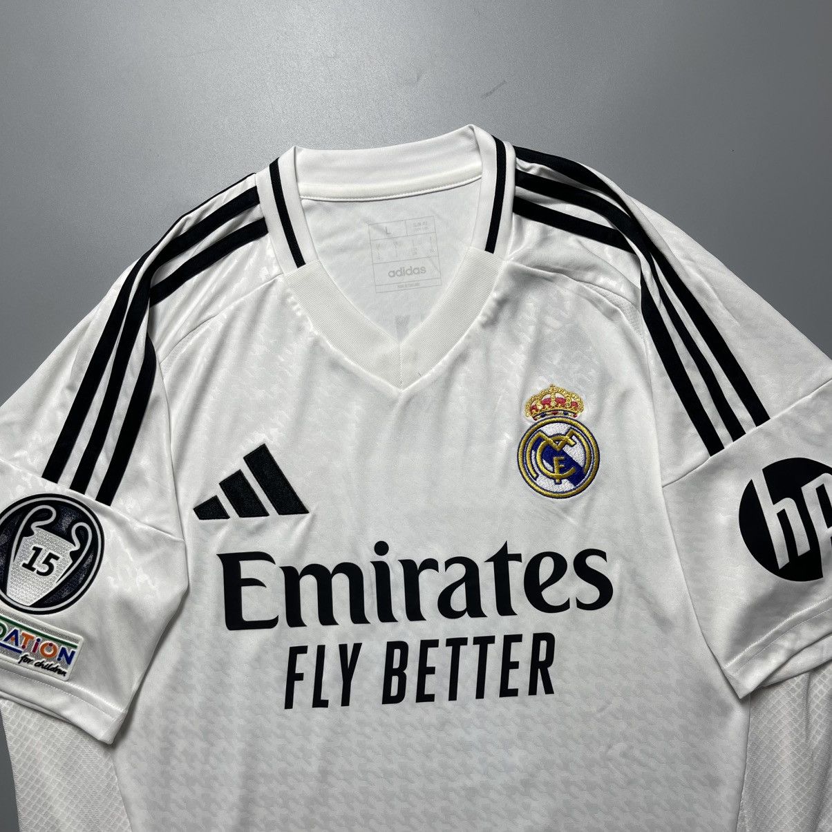 Adidas REAL MADRID ADIDAS 2024/2025 FOOTBALL HOME JERSEY #7 VINI Size US L / EU 52-54 / 3 - 4 Thumbnail