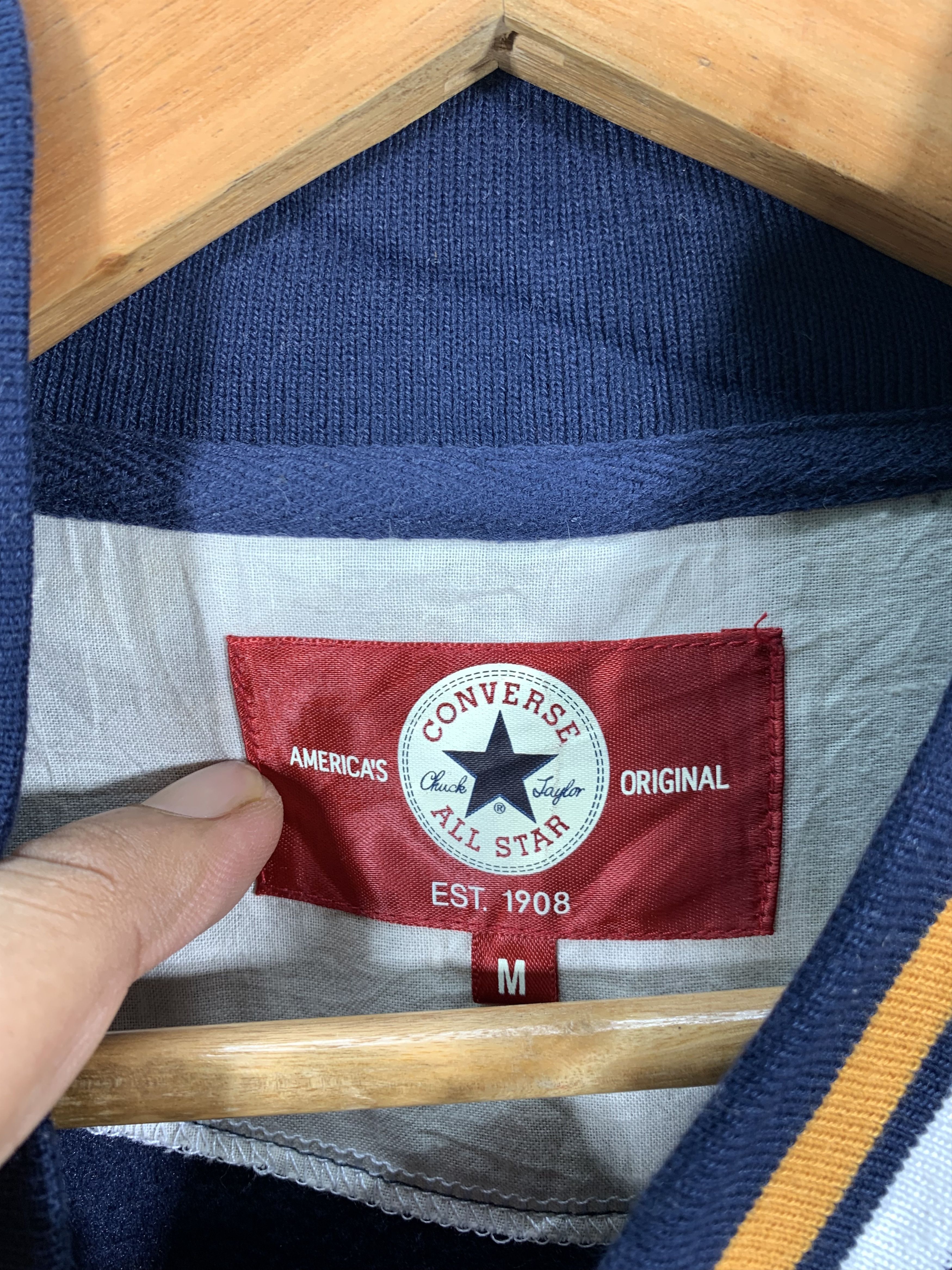 Converse × Vintage Converse fleece varsity Size US M / EU 48-50 / 2 - 4 Thumbnail