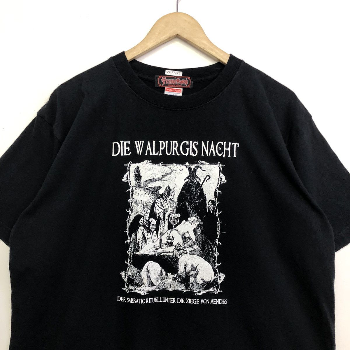 Insane Cult Die Walpurgis Nacht Satanic Concept Territory Occult Tshirt Size US XL / EU 56 / 4 - 3 Thumbnail