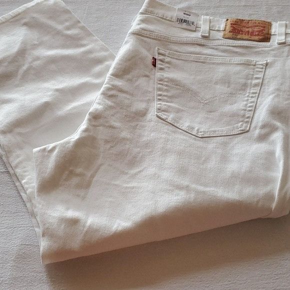 Levi's Levi's 541 Flex Athletic Taper Stretch White Sz. 46x28 Jeans Size US 44 / EU 60 - 8 Thumbnail