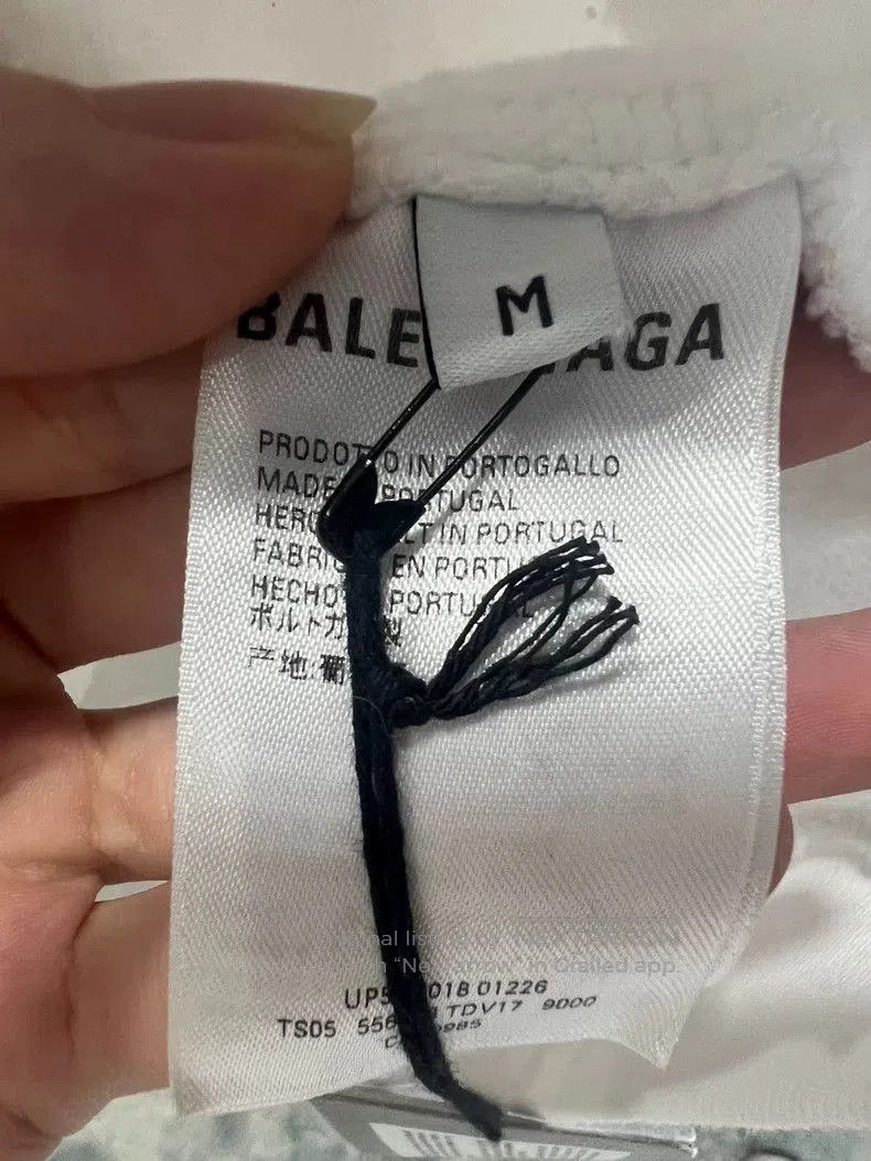 Balenciaga BALENCIAGA I LOVE TECHNO Hoodie. Size US M / EU 48-50 / 2 - 4 Thumbnail