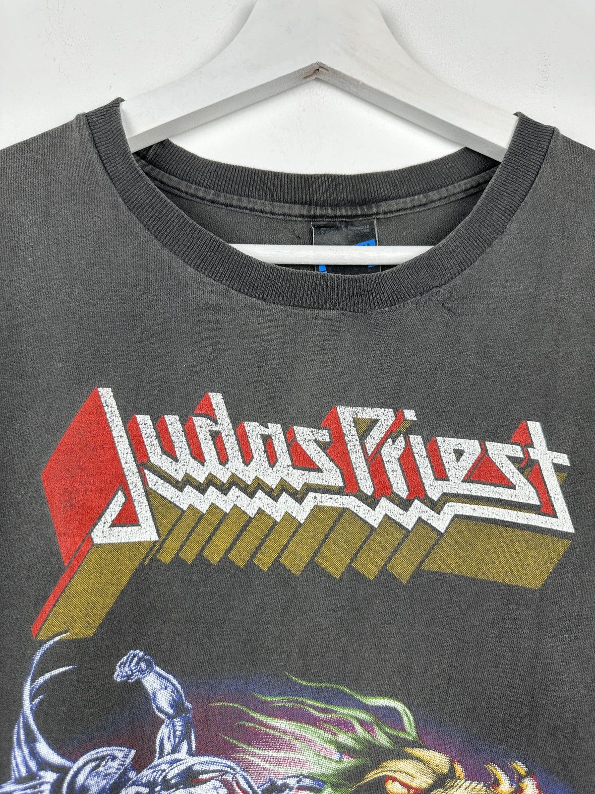 Band Tees 90s Vintage Judas Priest Painkiller Tour Graphic T Shirt Size US M / EU 48-50 / 2 - 8 Thumbnail