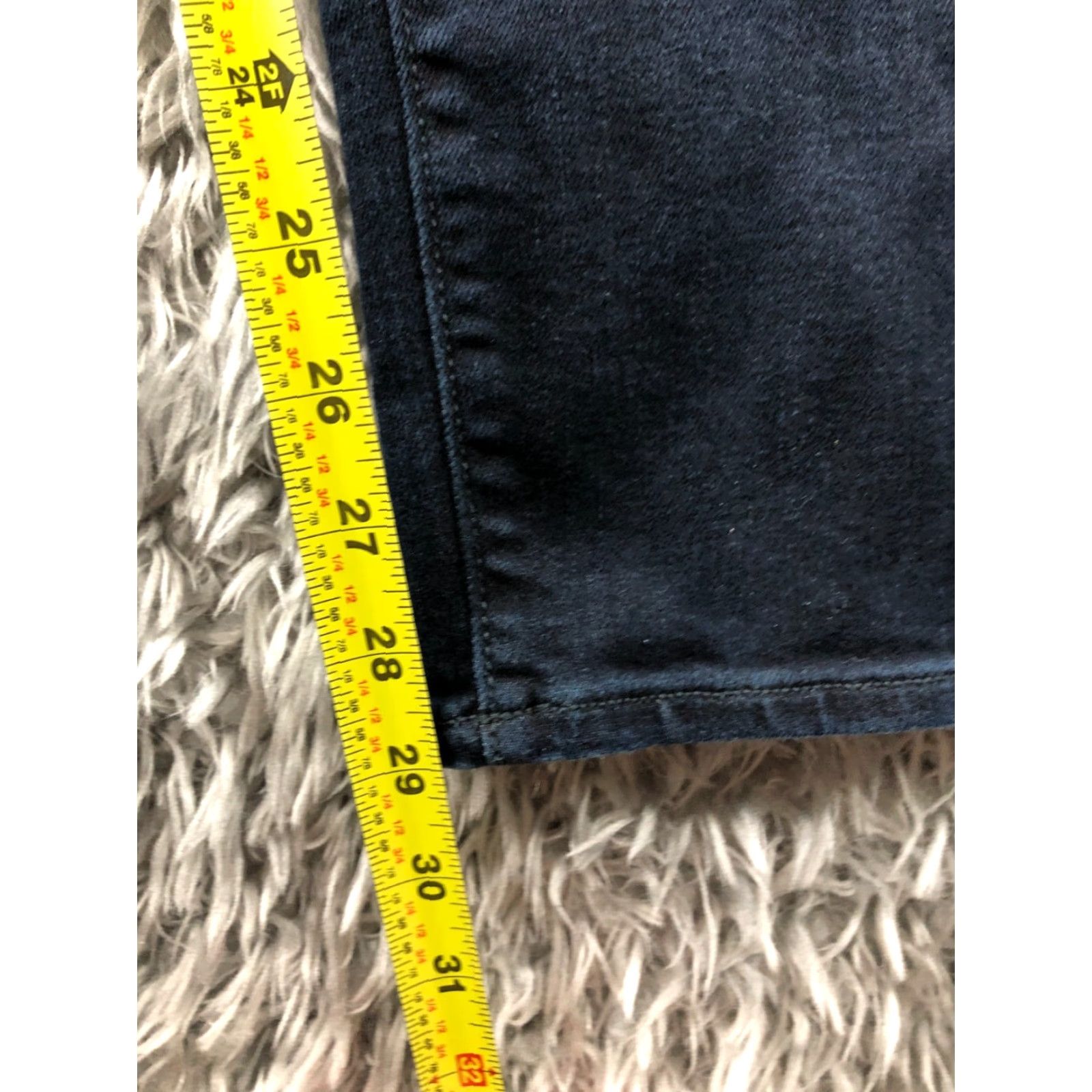 Loft LOFT Jeans Skinny Women Blue Dark Wash Size 6 5-Pocket Denim Regular Mid Rise Size 28" / US 6 / IT 42 - 3 Thumbnail