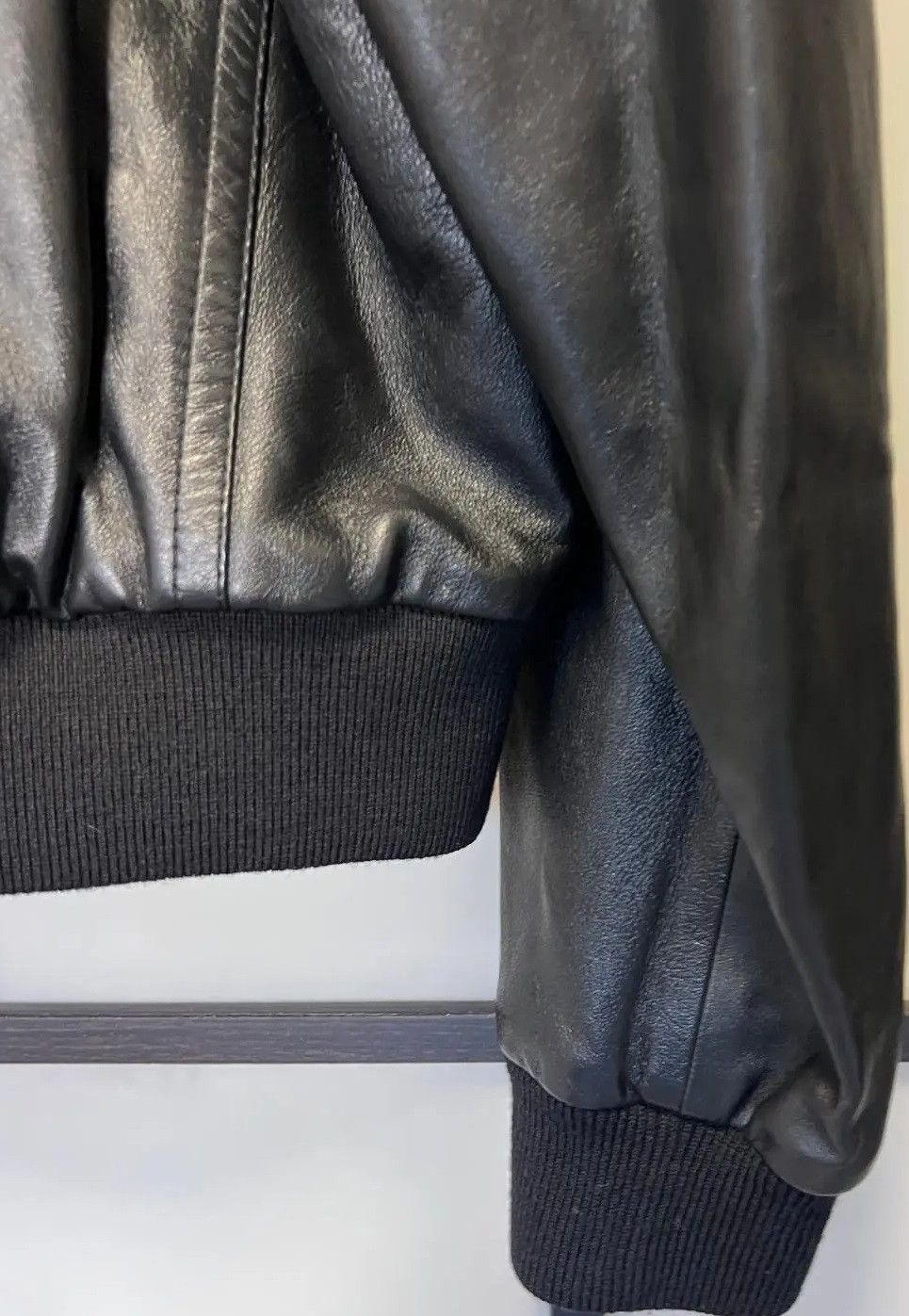 Celine Celine Hedi Leather Jacket S52 Size US L / EU 52-54 / 3 - 3 Thumbnail