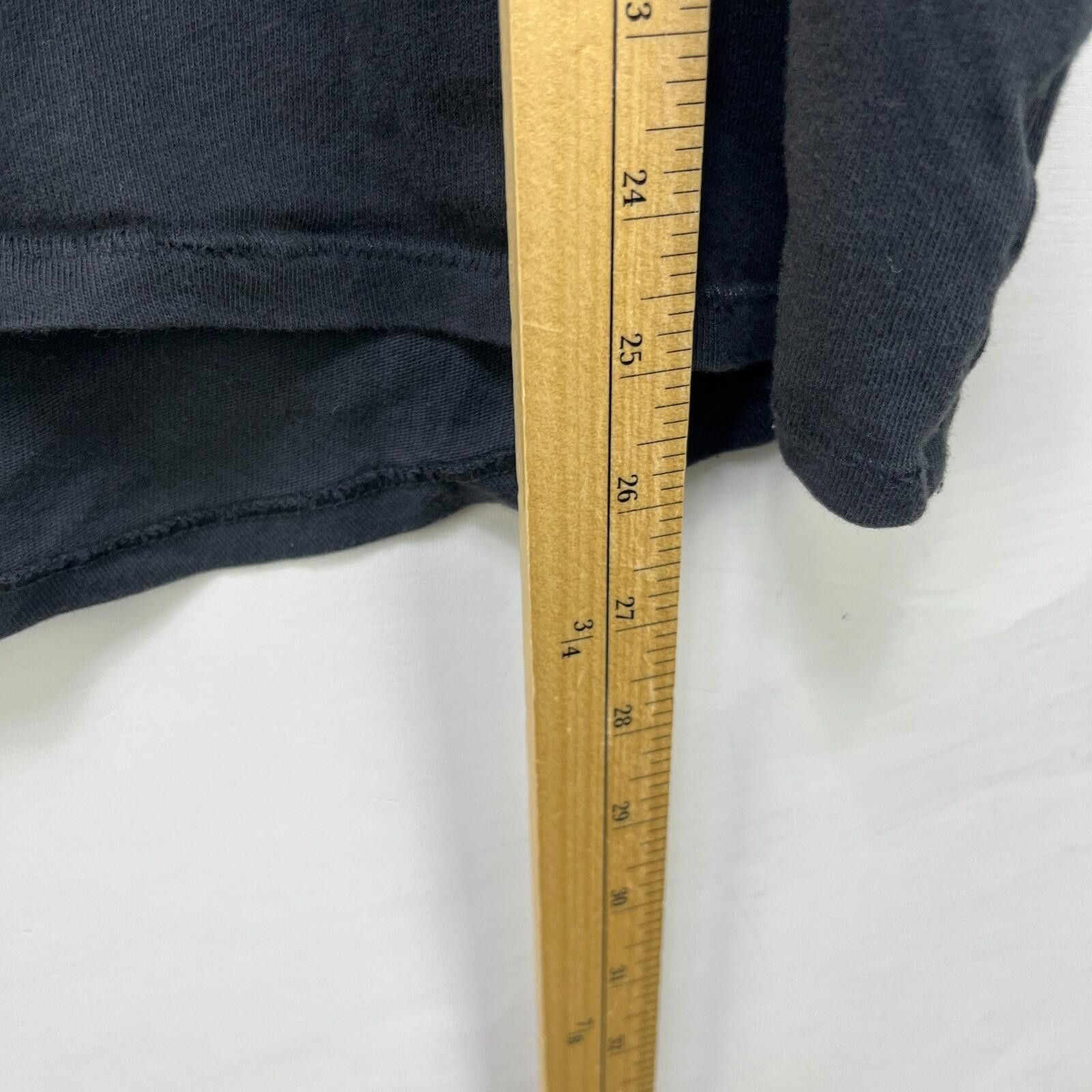 Vintage Vintage Sun Faded Black Single Stitch Ringer T-Shirt Large Size US L / EU 52-54 / 3 - 7 Thumbnail