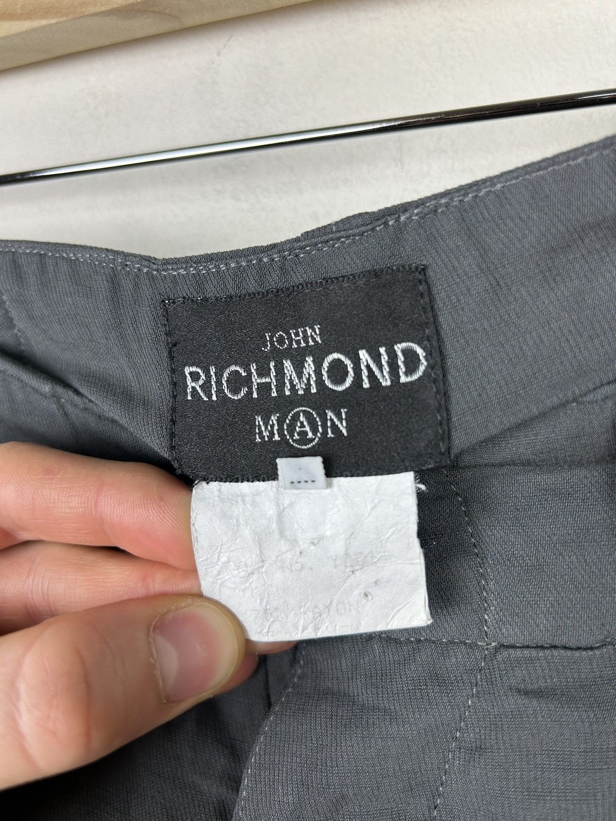 20471120 × John Richmond × Seditionaries John Richmond Biker Multi Zips Distressed Skinny Jeans Size US 32 / EU 48 - 4 Thumbnail