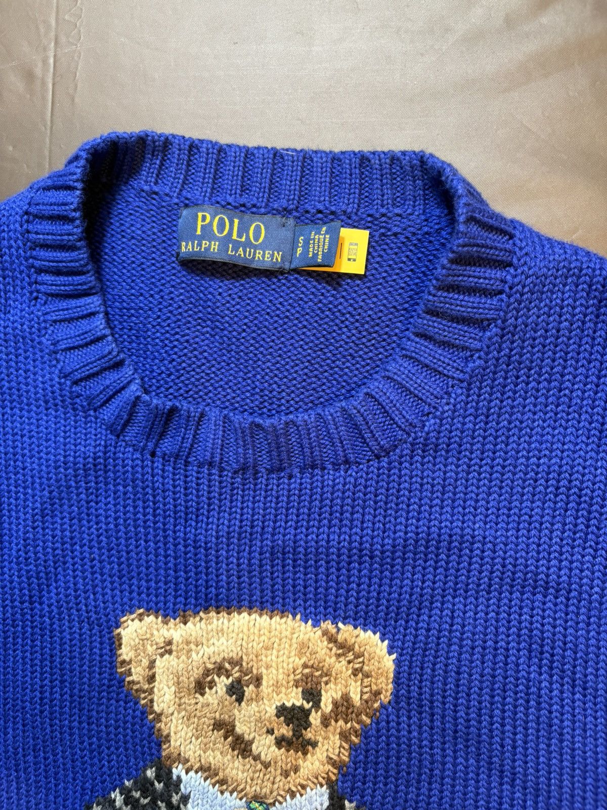 Ralph Lauren Ralph Lauren Polo Bear Knit Sweater Sz S Size US S / EU 44-46 / 1 - 2 Thumbnail
