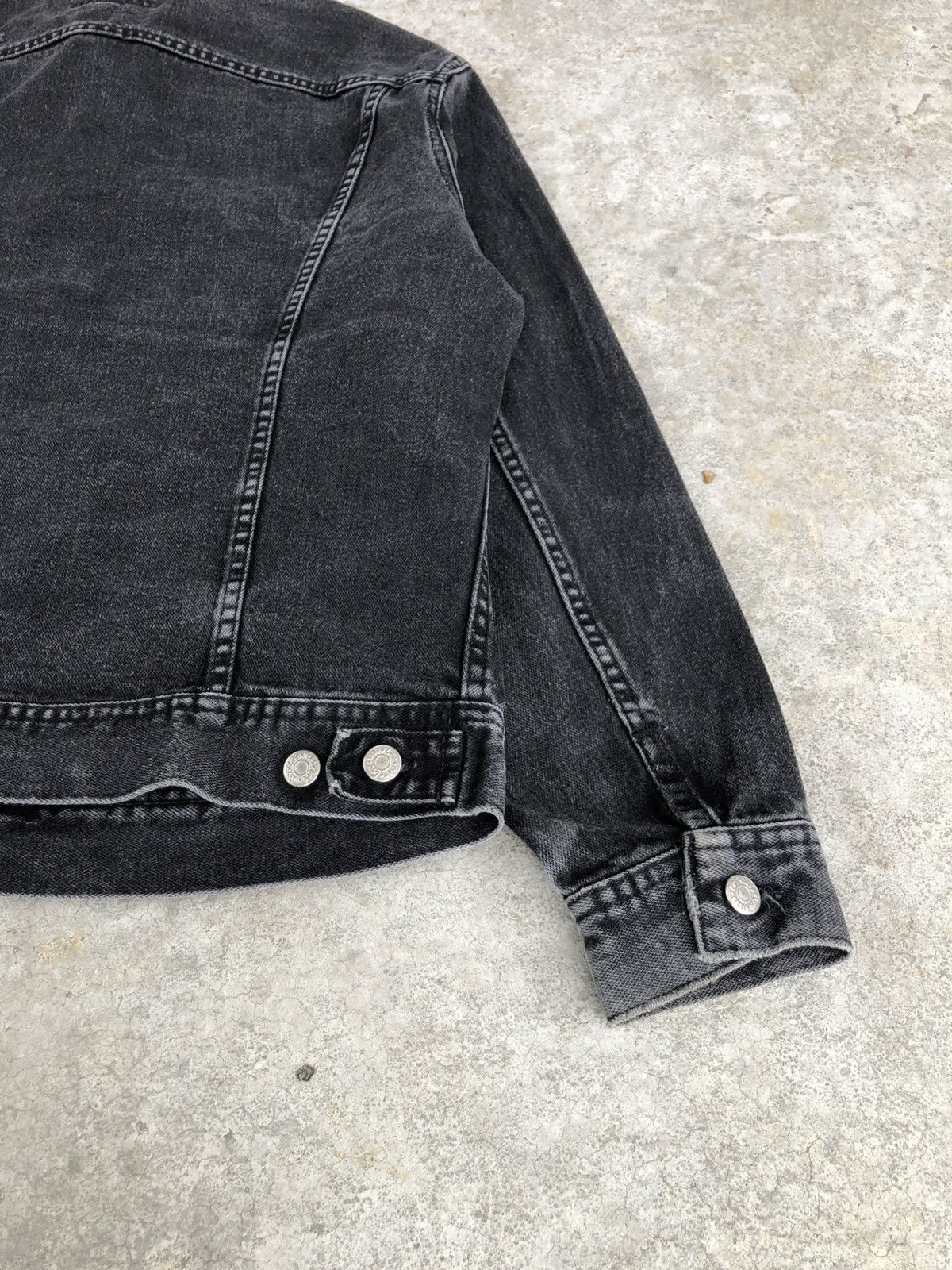 If Six Was Nine Vintage 90s Lee Denim Jacket Distressed Size US L / EU 52-54 / 3 - 18 Thumbnail