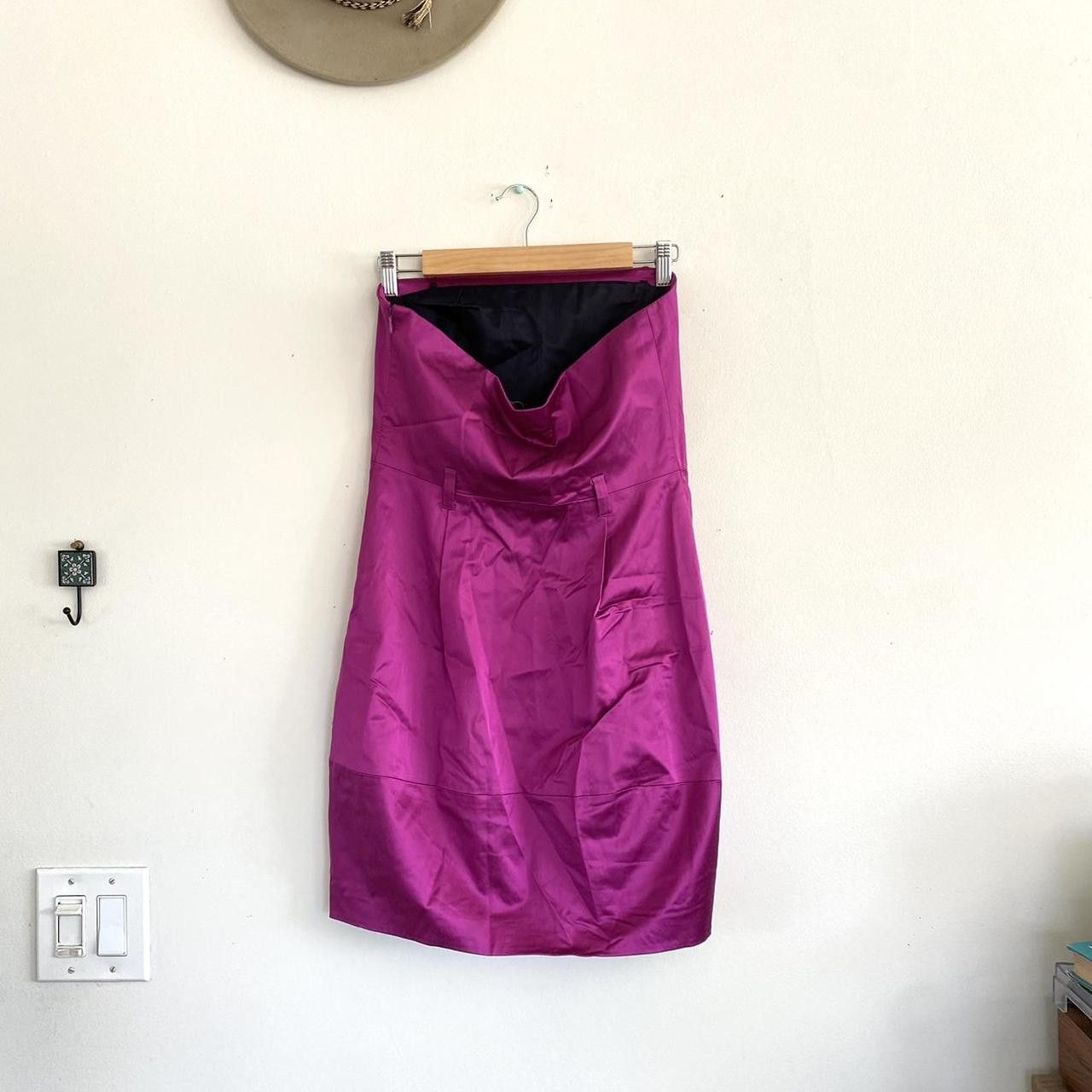 Theory THEORY PINK STRAPLESS DRESS WOMENS SIZE 8 MINI NWT Size M / US 6-8 / IT 42-44 - 5 Thumbnail