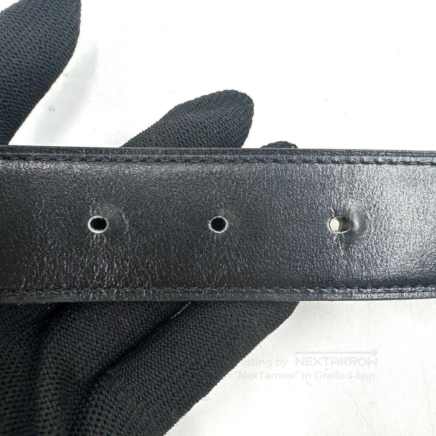 Hermes Hermes Classic Black Gold Buckle Belt. Size ONE SIZE - 5 Thumbnail