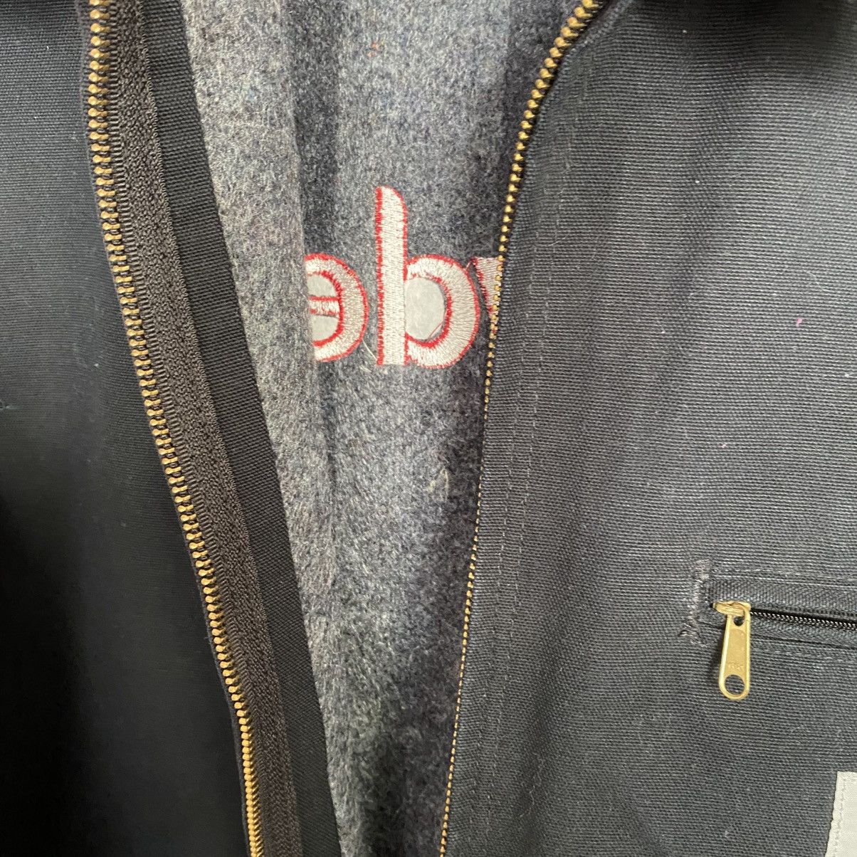 Carhartt Vintage Carhartt Faded Black Detroit Jacket Size US XL / EU 56 / 4 - 6 Thumbnail