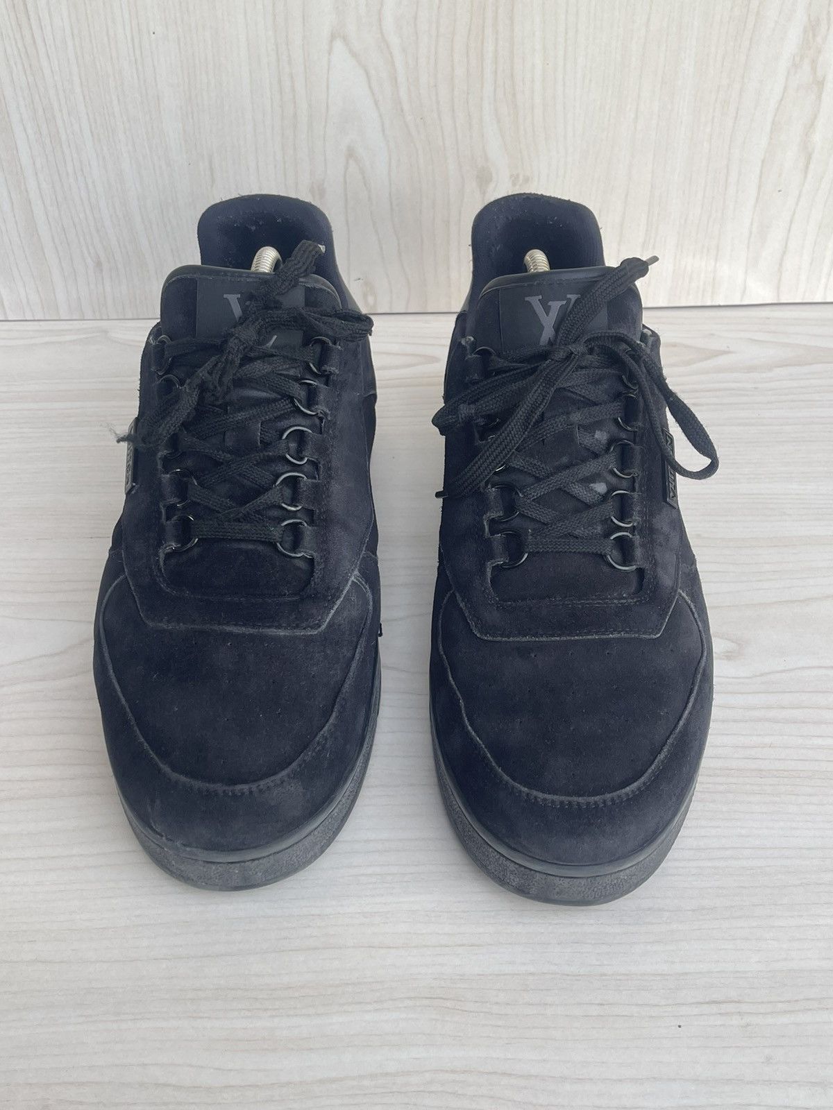 Louis Vuitton Low louis vuitton black trainer Size US 10.5 / EU 43-44 - 2 Thumbnail