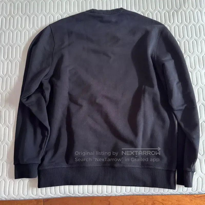 Burberry Burberry Black Cotton Embroidered Cropped Sweatshirt. Size L / US 10 / IT 46 - 2 Thumbnail