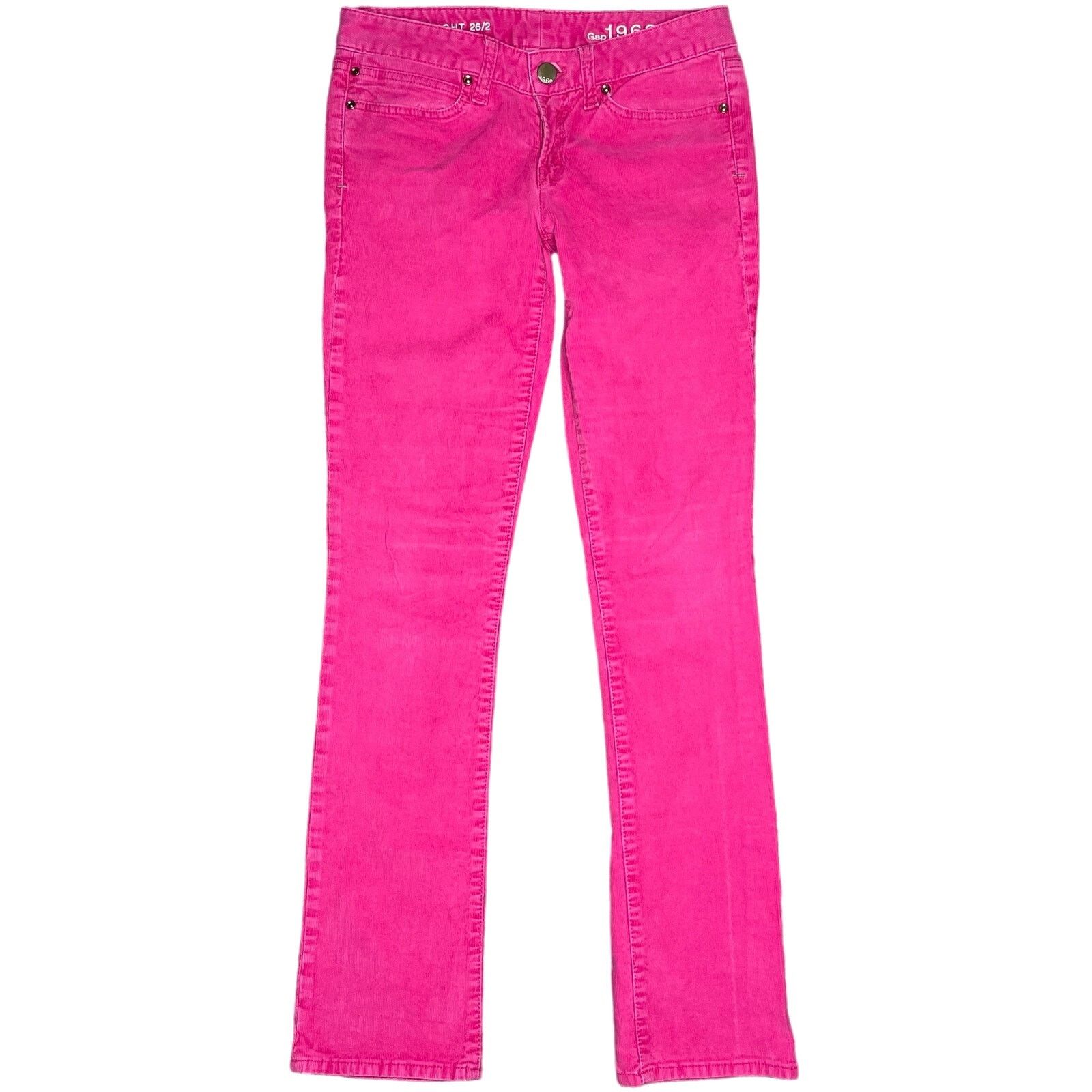 Gap Gap Real Straight Corduroy Jeans Size 26" / US 2 / IT 38 - 1 Thumbnail