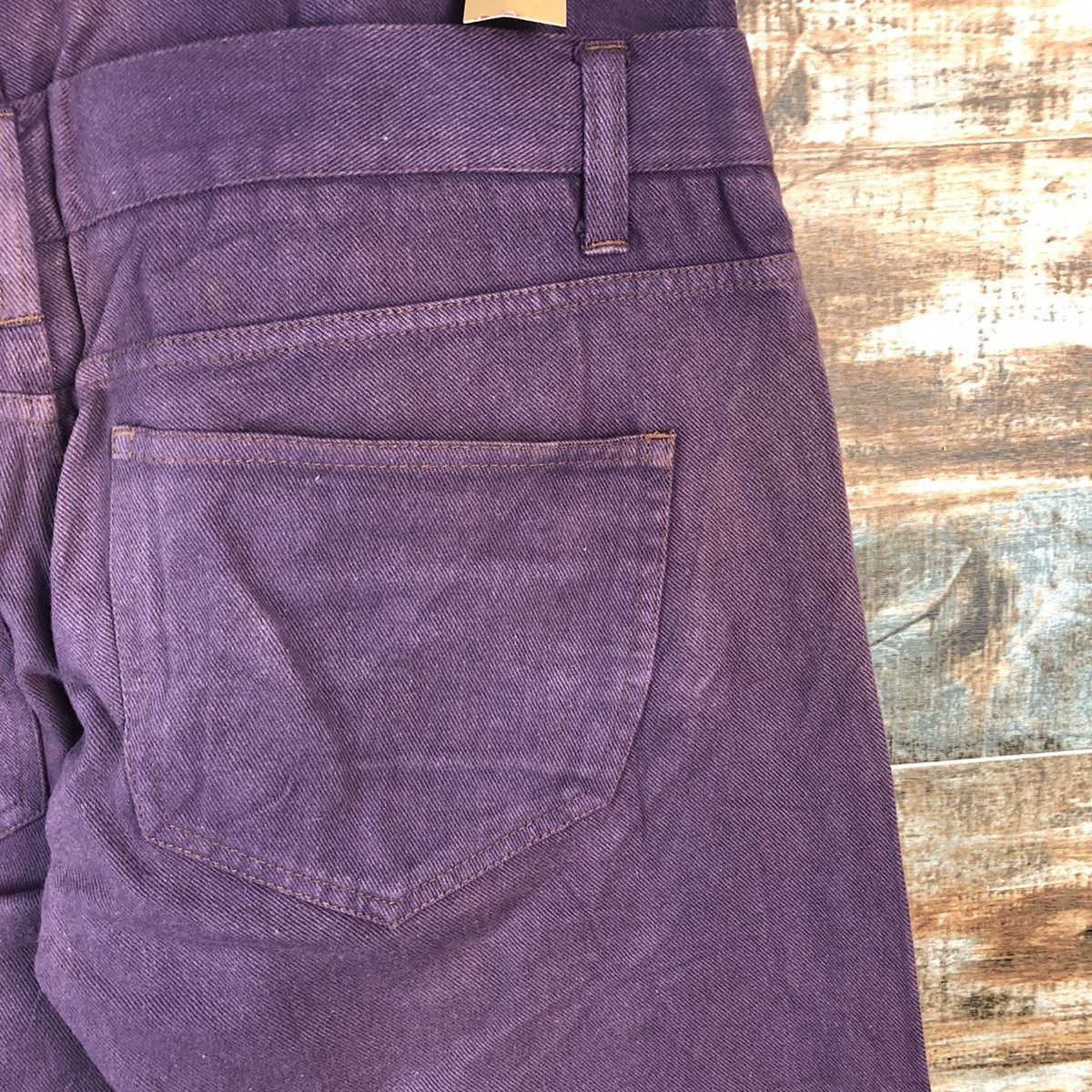 Japanese Brand DL Jungle Strom double waist rapper Purple Cargo Pants #C743 Size US 30 / EU 46 - 16 Thumbnail