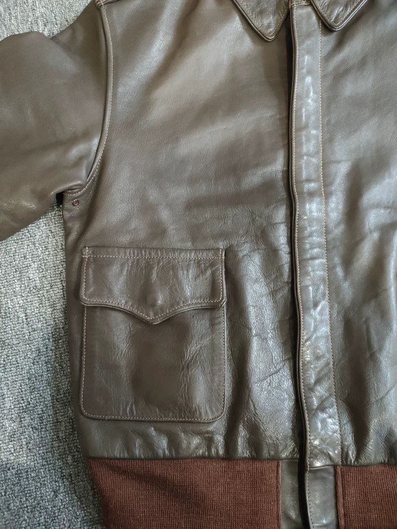 The Real McCoy's The REAL McCOY'S A2 Pilot Jacket with Horsehide Size US M / EU 48-50 / 2 - 3 Thumbnail