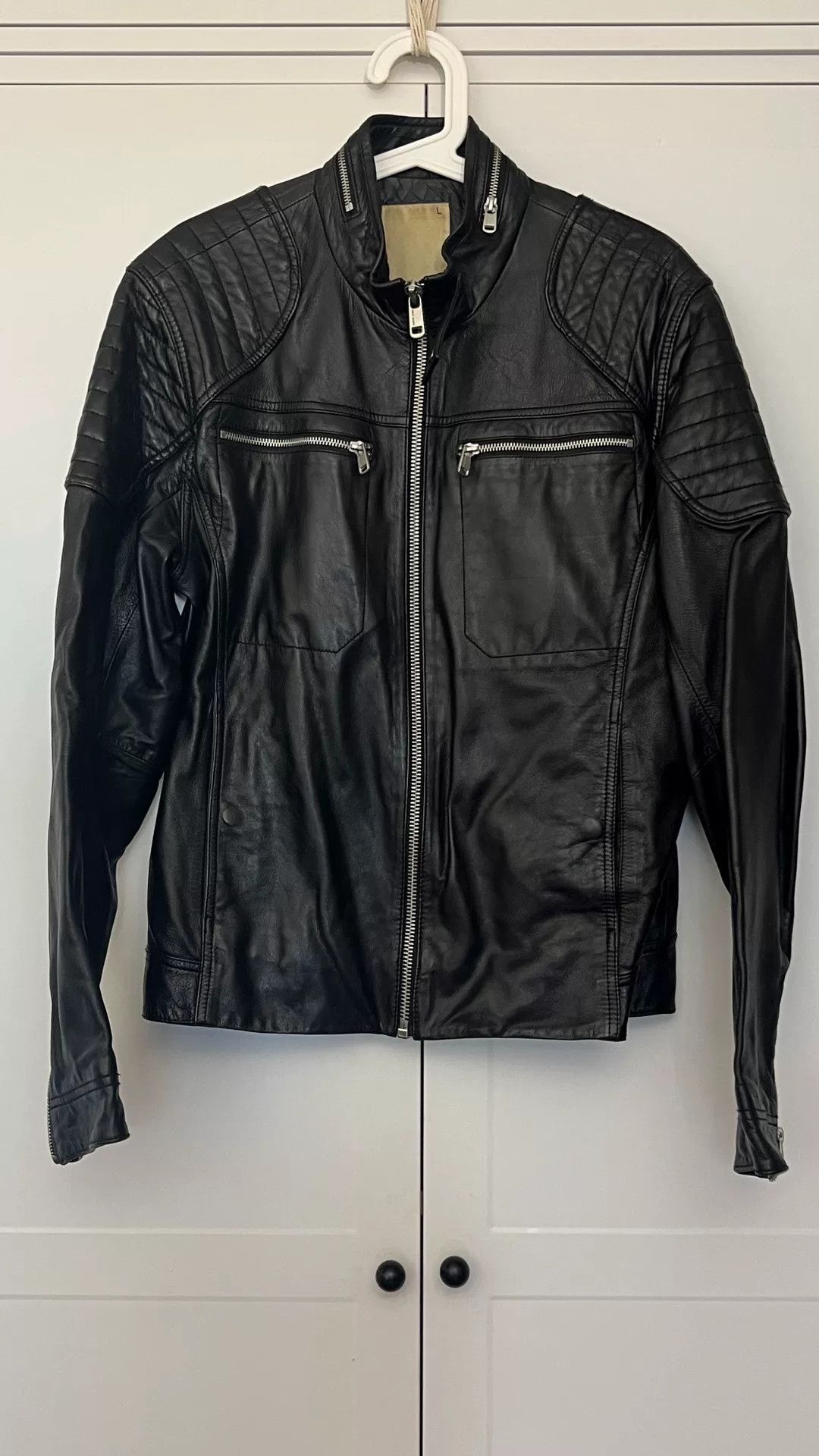 Japanese Brand ABLE Men's Leather Jacket Size L Size US L / EU 52-54 / 3 - 1 Thumbnail