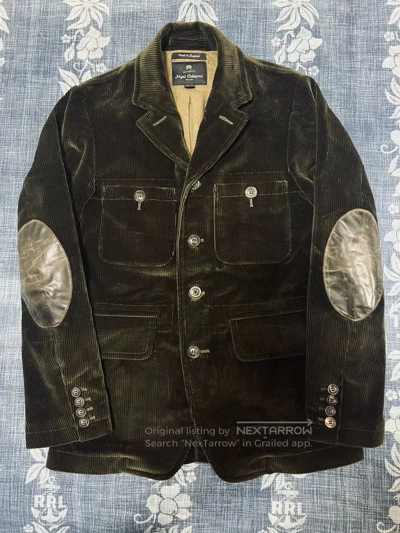 Nigel Cabourn Nigel Cabourn Cotton Stripe Jacket. Size US L / EU 52-54 / 3 - 1 Thumbnail
