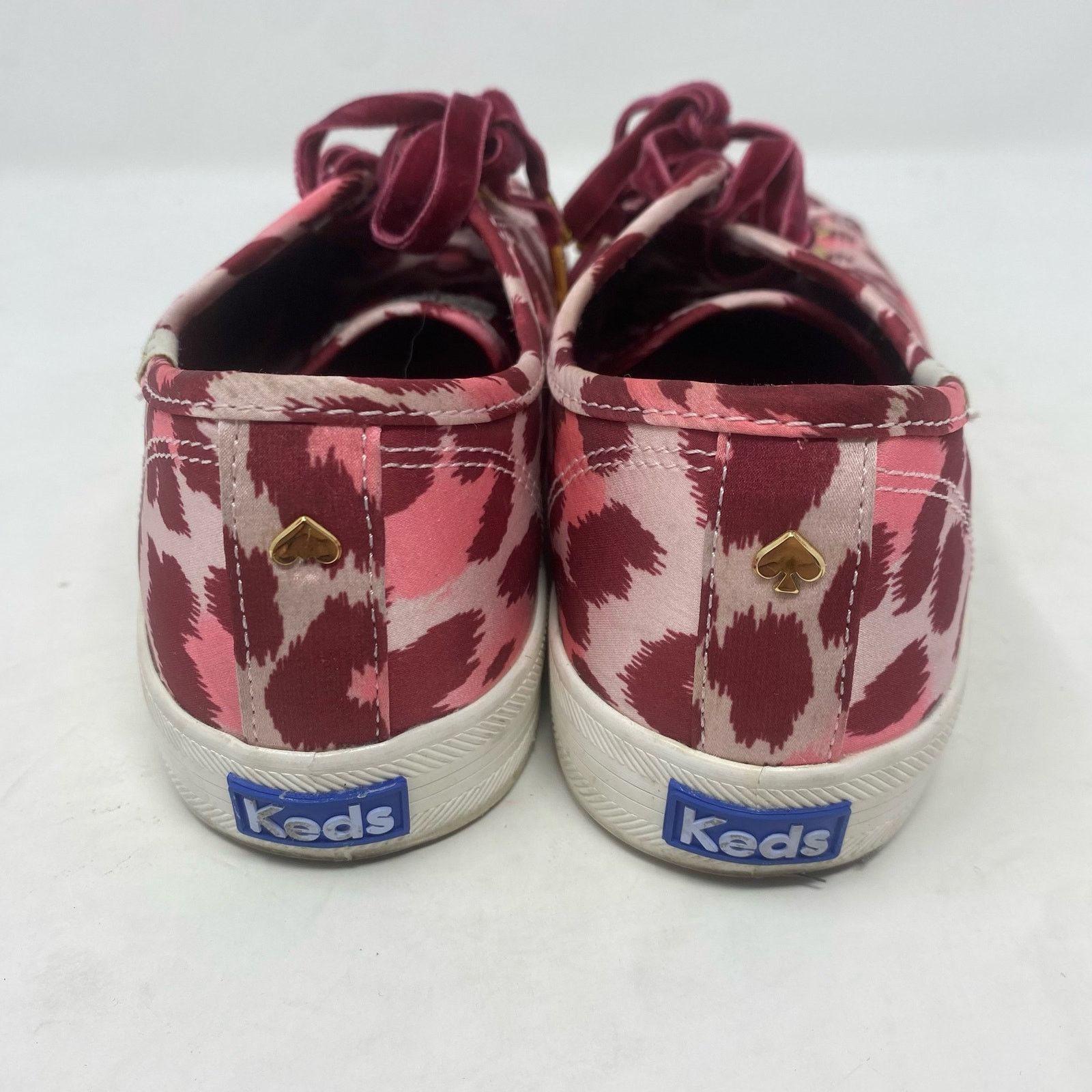 Kate Spade Kate Spade x Keds Kickstart Pink/Burgundy Leopard Satin 8.5 Size US 8.5 / IT 38.5 - 5 Thumbnail